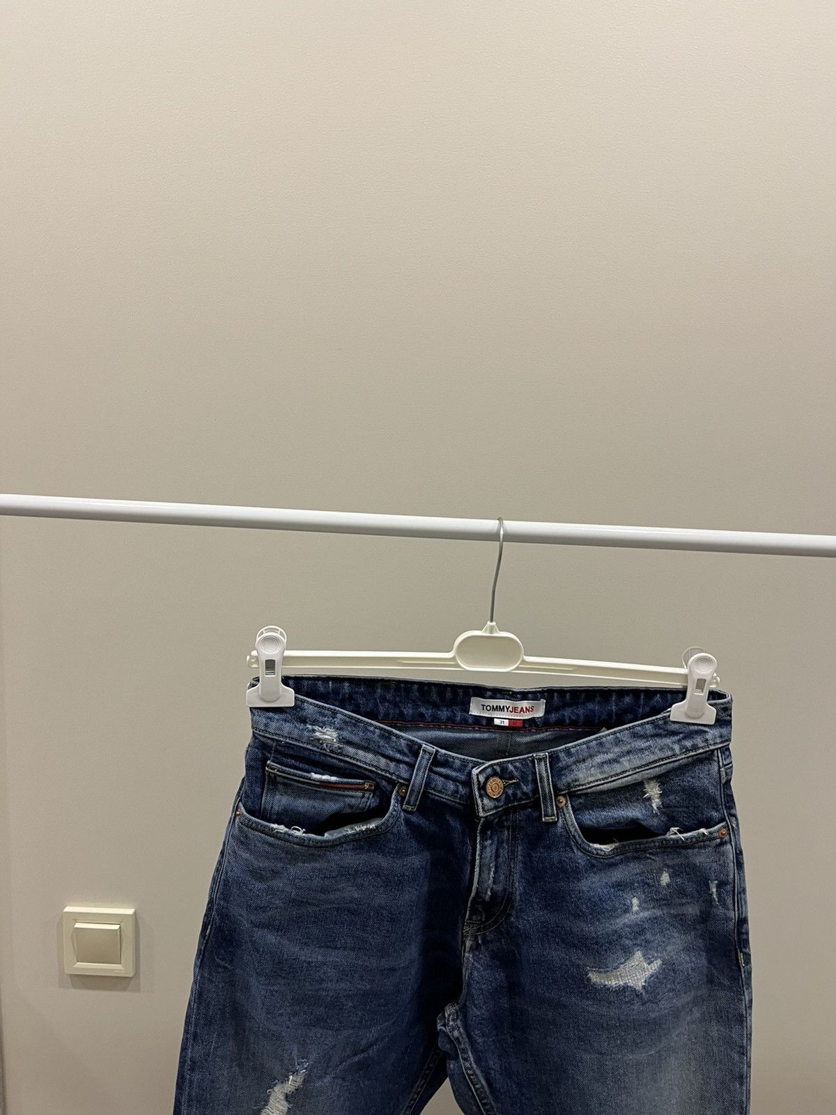 Tommy Hilfiger VINTAGE TOMMY HILFIGER Scanton Slim JEANS Size US 31 - 3 Thumbnail