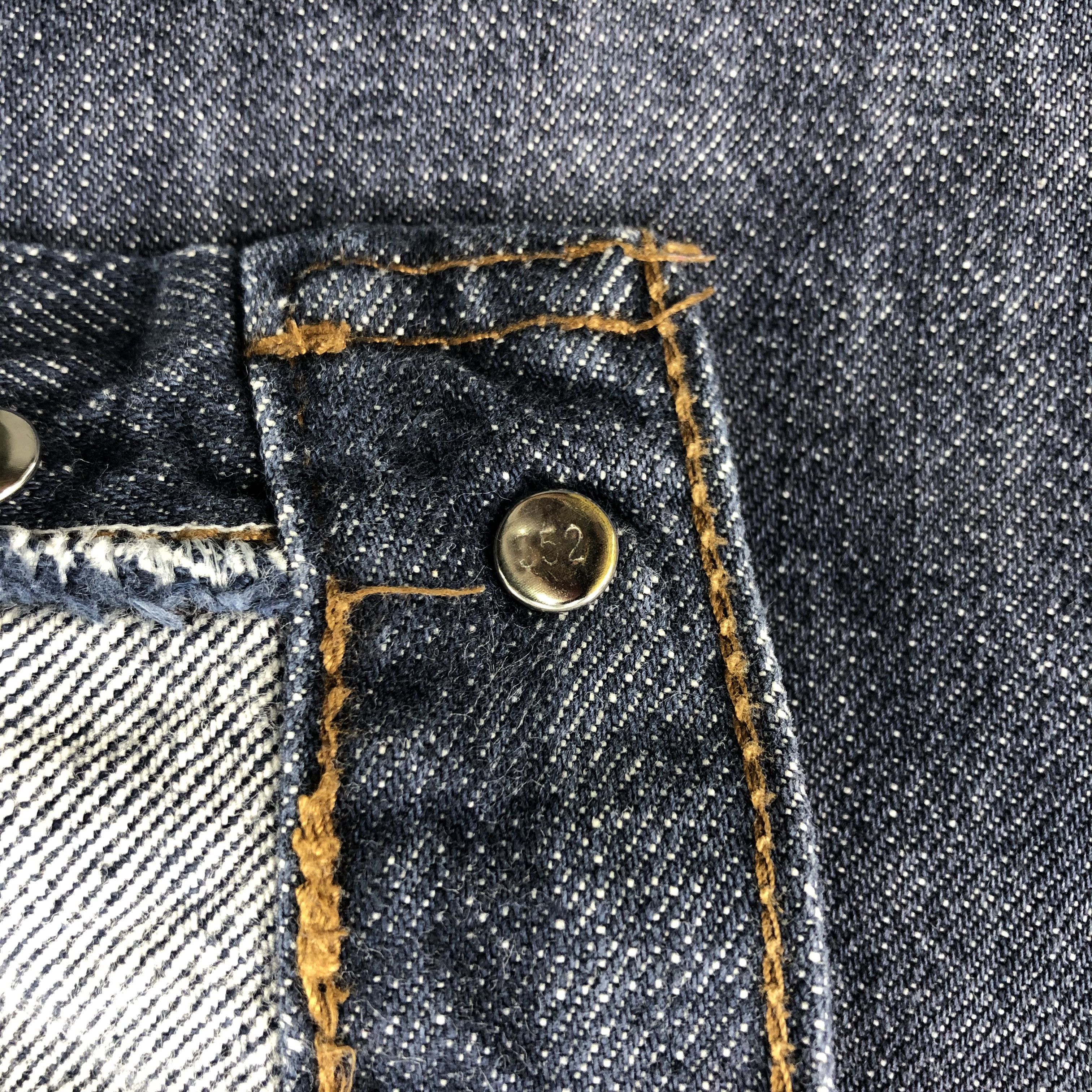 Levi's Vintage 90s Distress Blue Levis 501 Jeans-JM1572 Size US 30 / EU 46 - 10 Thumbnail