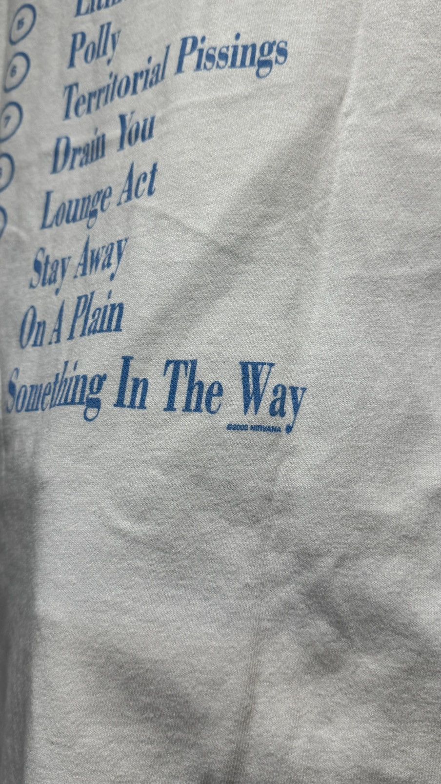 Vintage Vintage 2002 nirvana nevermind tshirt Size US S / EU 44-46 / 1 - 6 Thumbnail