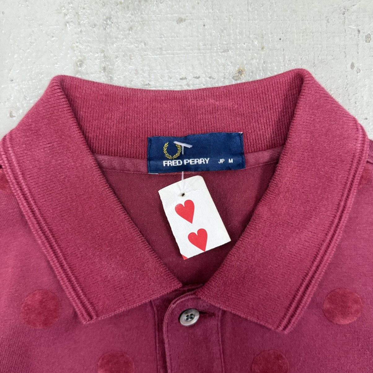 Fred Perry × Vintage Vintage Fred Perry Dot Design Shirt Size US M / EU 48-50 / 2 - 3 Thumbnail