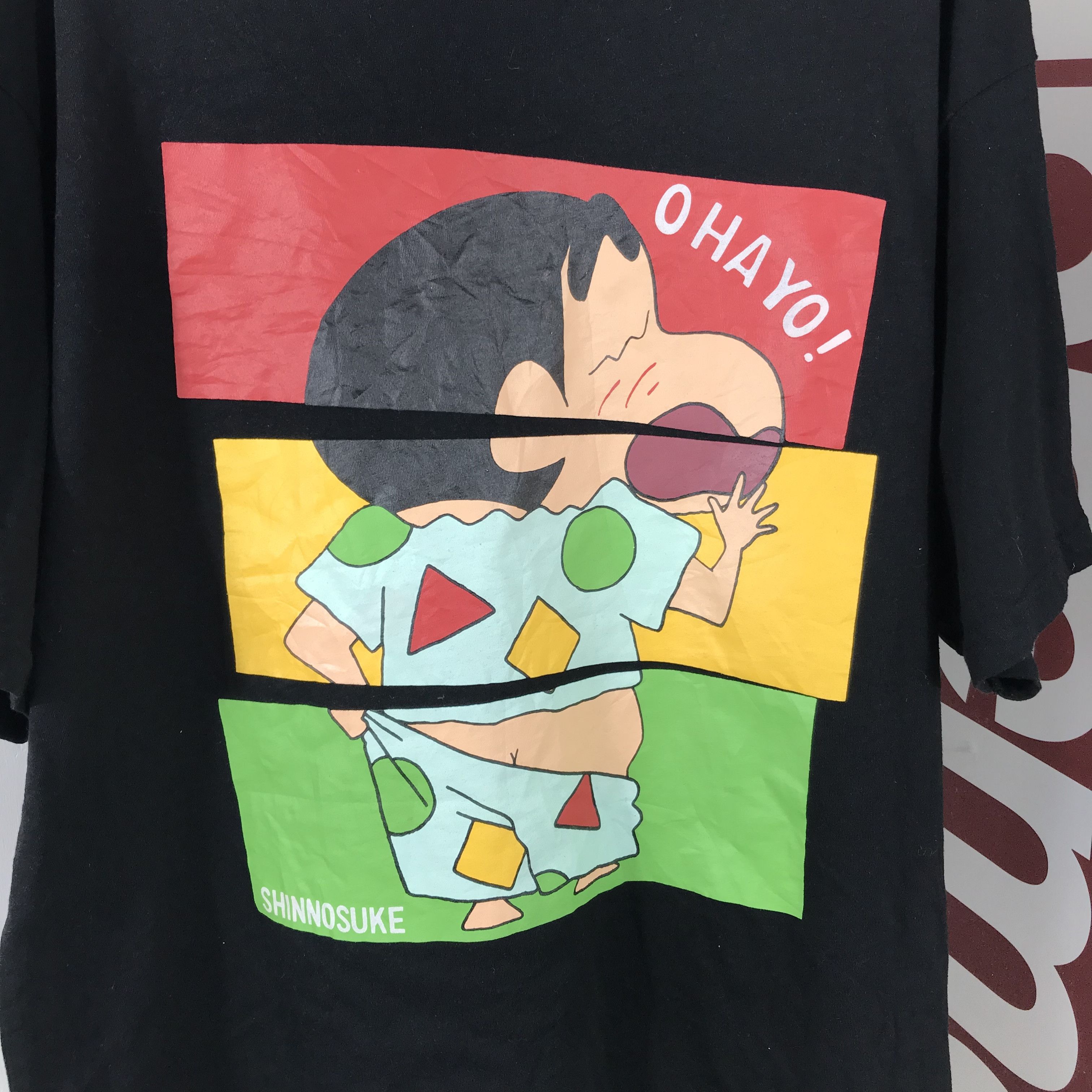 Anime 🔥anime🔥 vintage CRAYON SHINCHAN cartoons t-shirts Size US XL / EU 56 / 4 - 3 Thumbnail