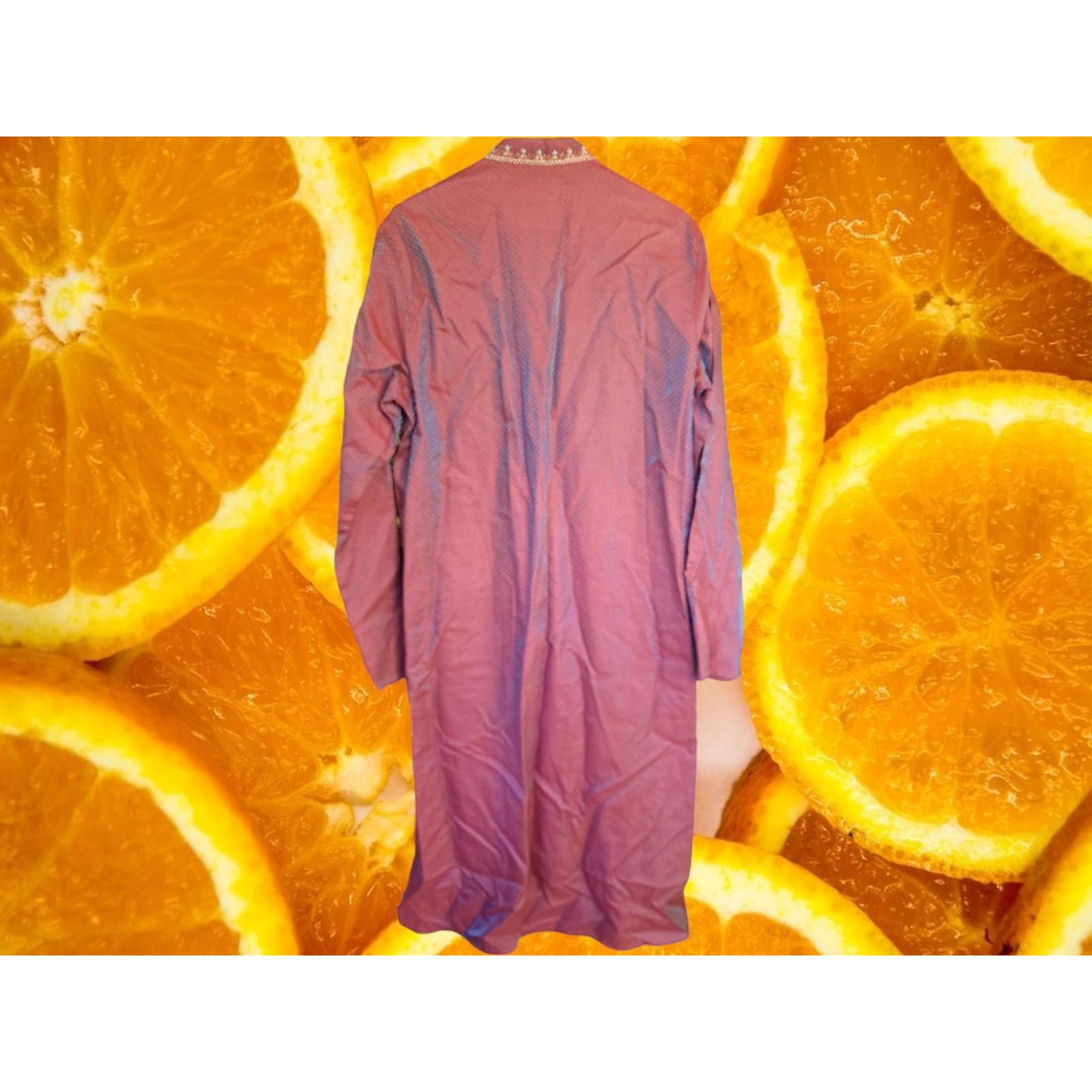 Other Rajgharana Maroon, Gold and Blue Kurta Size 42 Size ONE SIZE - 9 Thumbnail