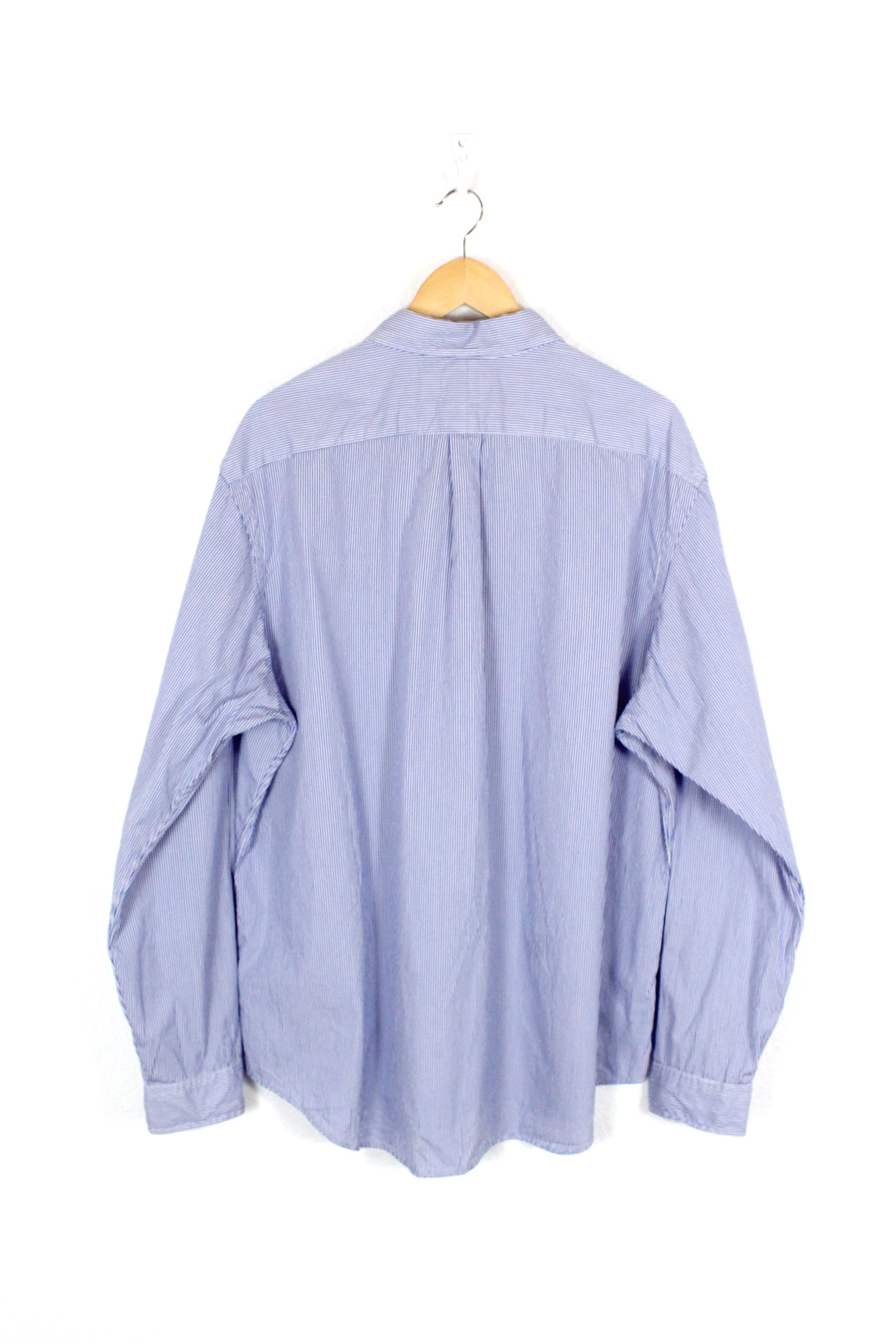 Polo Ralph Lauren × Ralph Lauren Polo Ralph Lauren Pony Logo Striped Shirt XXL Size US XXL / EU 58 / 5 - 4 Thumbnail