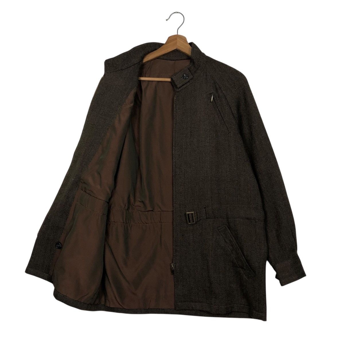 Japanese Brand 📌Bondage Parachute Biker Jacket Jun Japan Issey Miyake Size US M / EU 48-50 / 2 - 11 Thumbnail