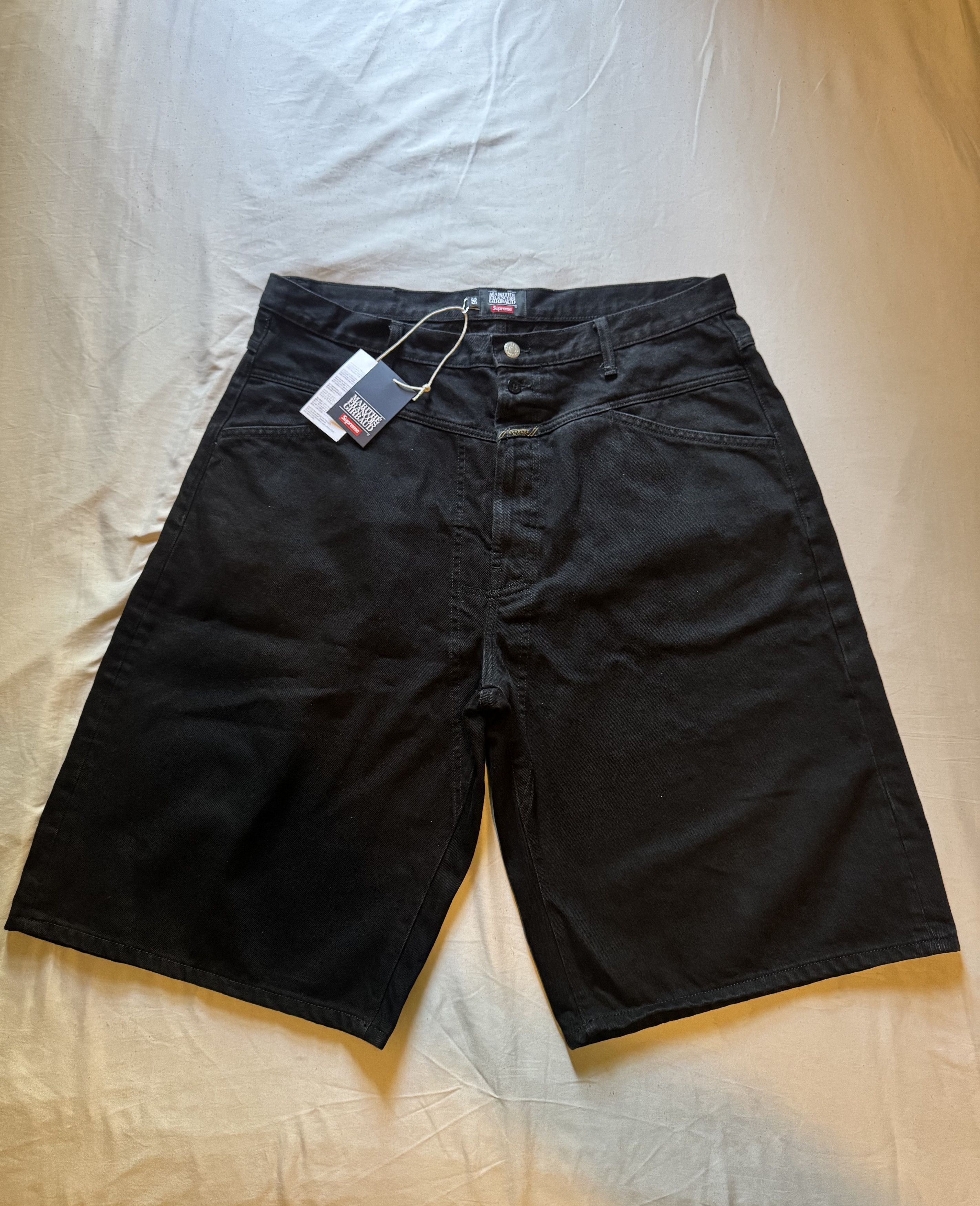 パンツ Supreme Baggy Denim Short Black 34 Buy Supreme Baggy Denim Short 'Black' - SS25SH8 BLACK | GOAT