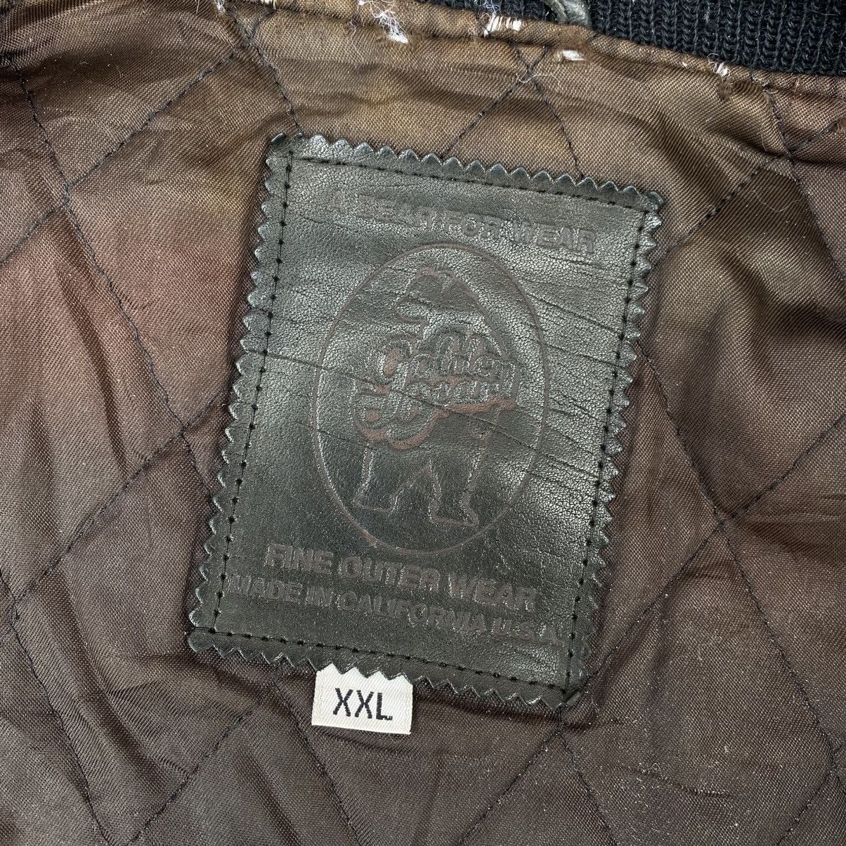 Golden Bear Vintage 90s Golden Bear Kith Wool Leather Varsity Jacket.#F8 Size US XXL / EU 58 / 5 - 6 Thumbnail