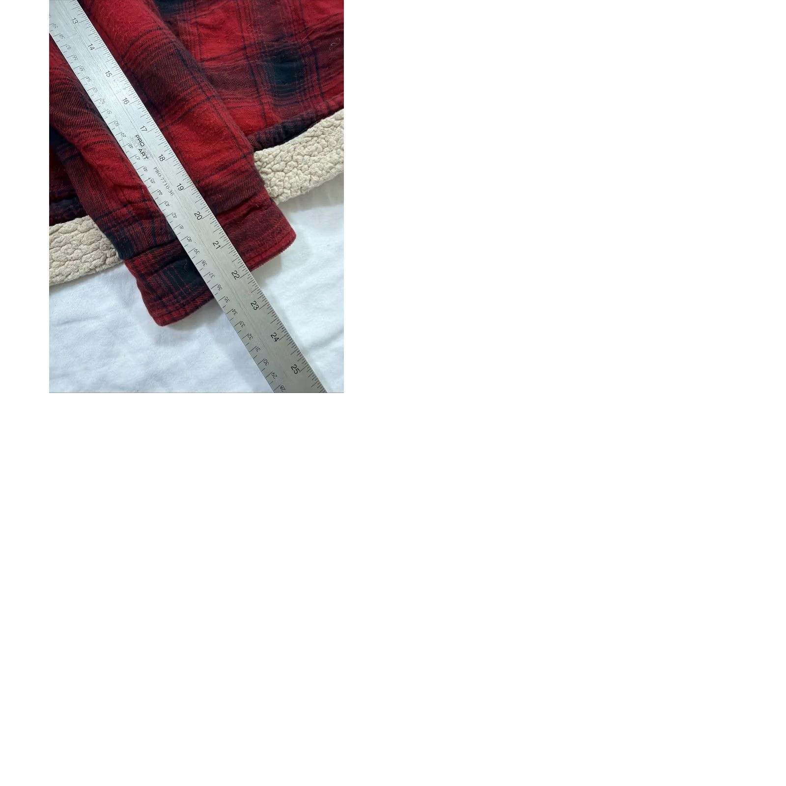 Vintage VINTAGE Field & Stream Jacket Mens XL Red Plaid Sherpa Lined Flannel Shacket Cord Elbows Size US XL / EU 56 / 4 - 11 Thumbnail