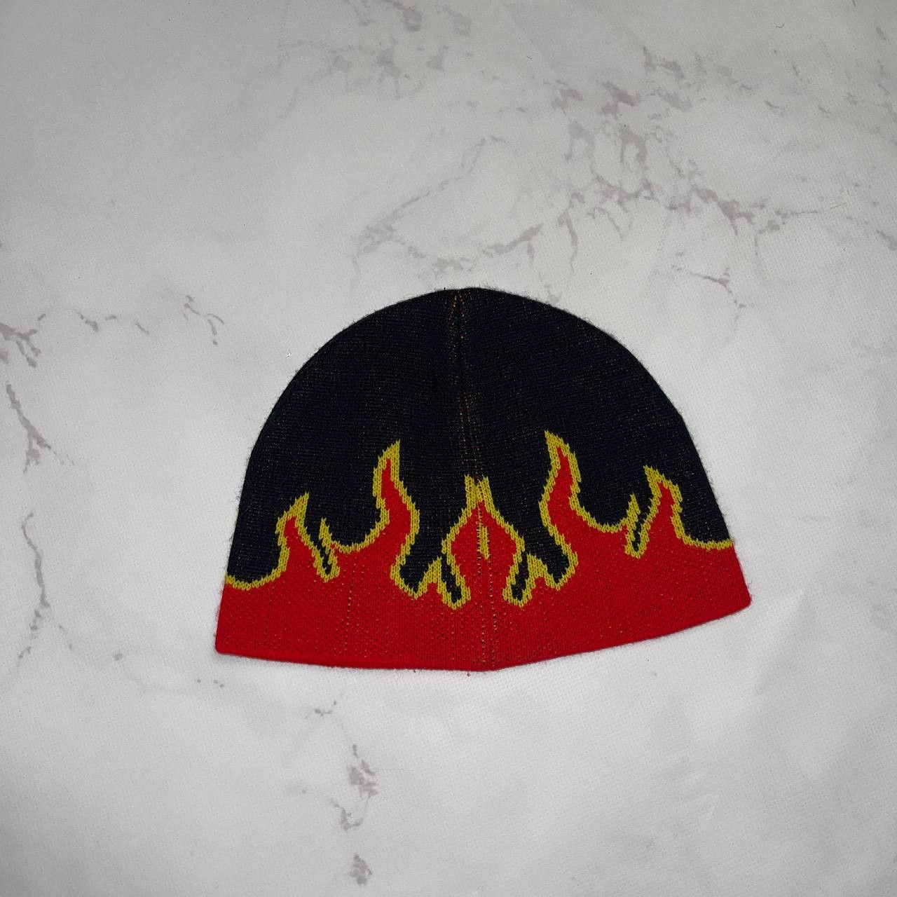 Vintage Vintage Y2K Japanese Style Flame Fire Logo Miz Skate Hat Sk8 Size ONE SIZE - 2 Thumbnail