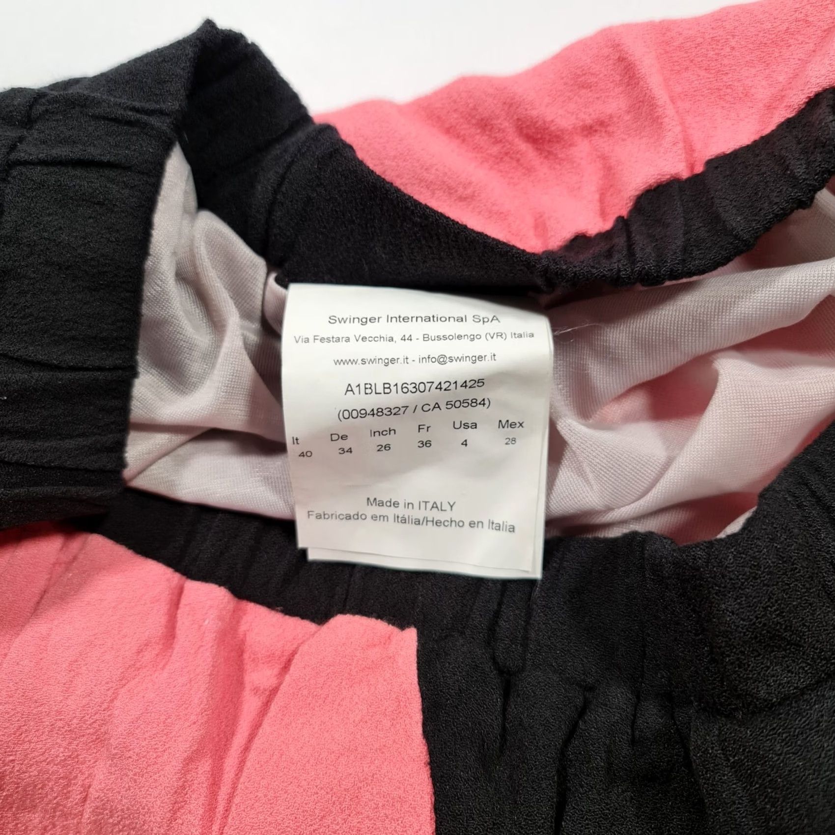 Byblos Byblos Womens Trousers Pink 8 UK Wide Leg Cropped Pants Size 30" / US 8 / IT 44 - 5 Thumbnail