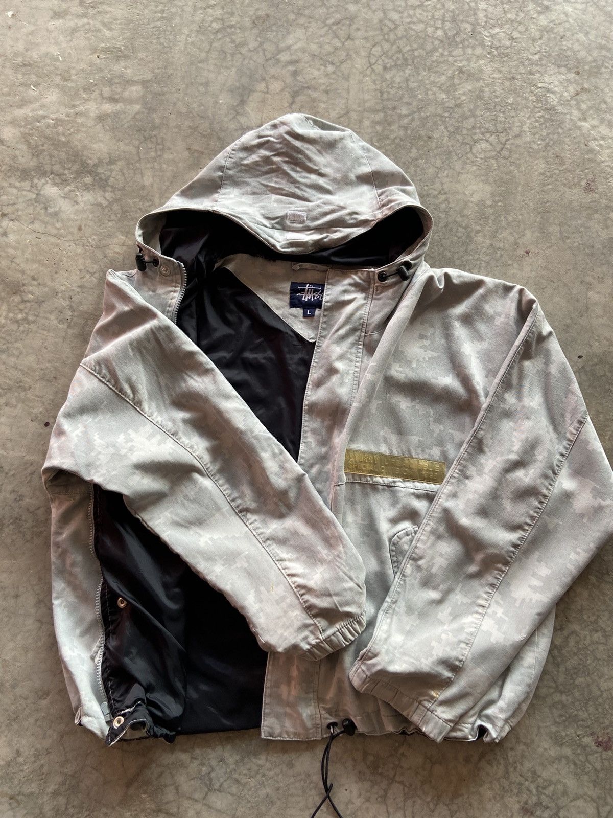 Stussy 1998 Stussy Digital camo jacket Size US XL / EU 56 / 4 - 9 Thumbnail