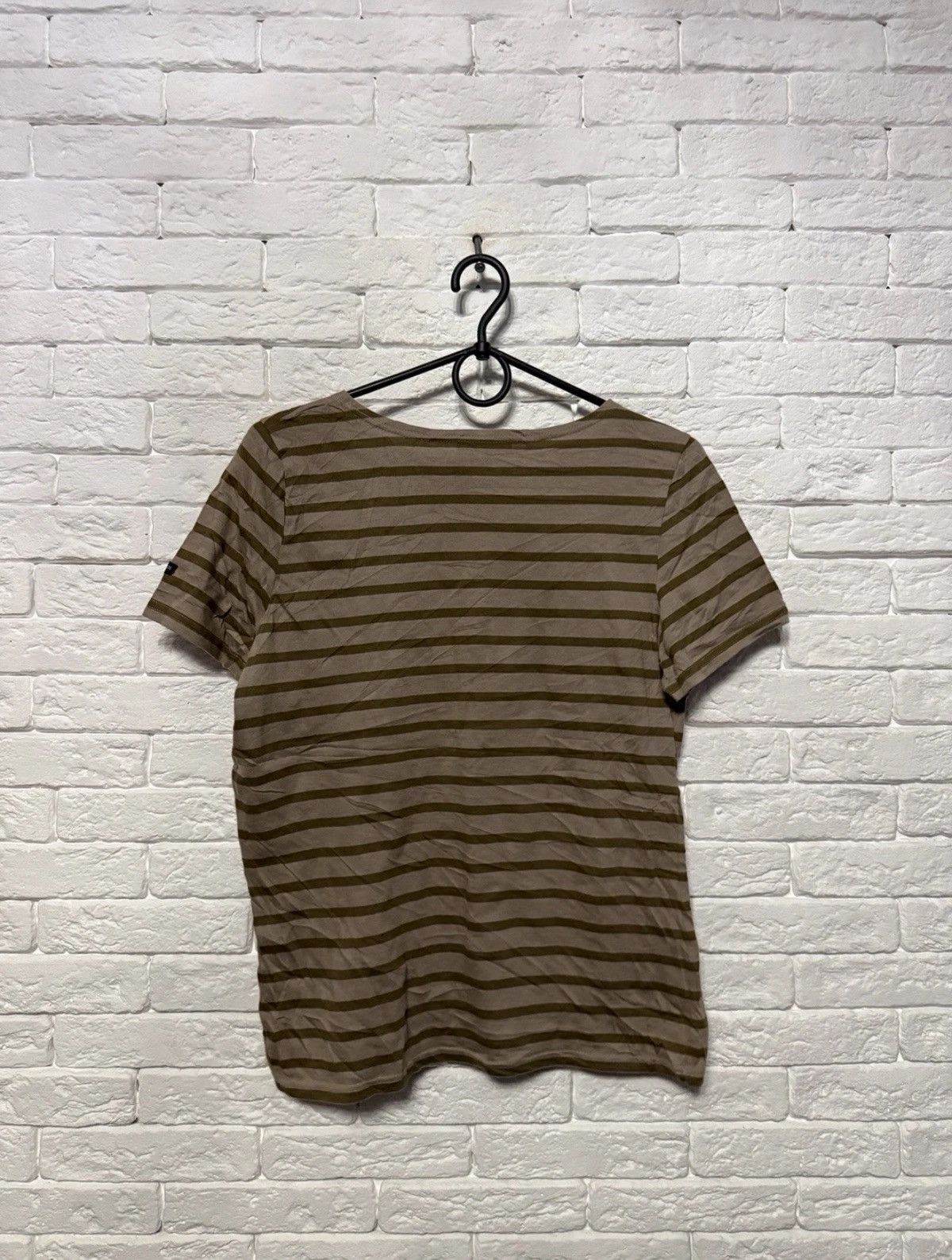 Saint James Saint James Brown Stripped T-shirt Woman Sz M Size M / US 6-8 / IT 42-44 - 5 Thumbnail