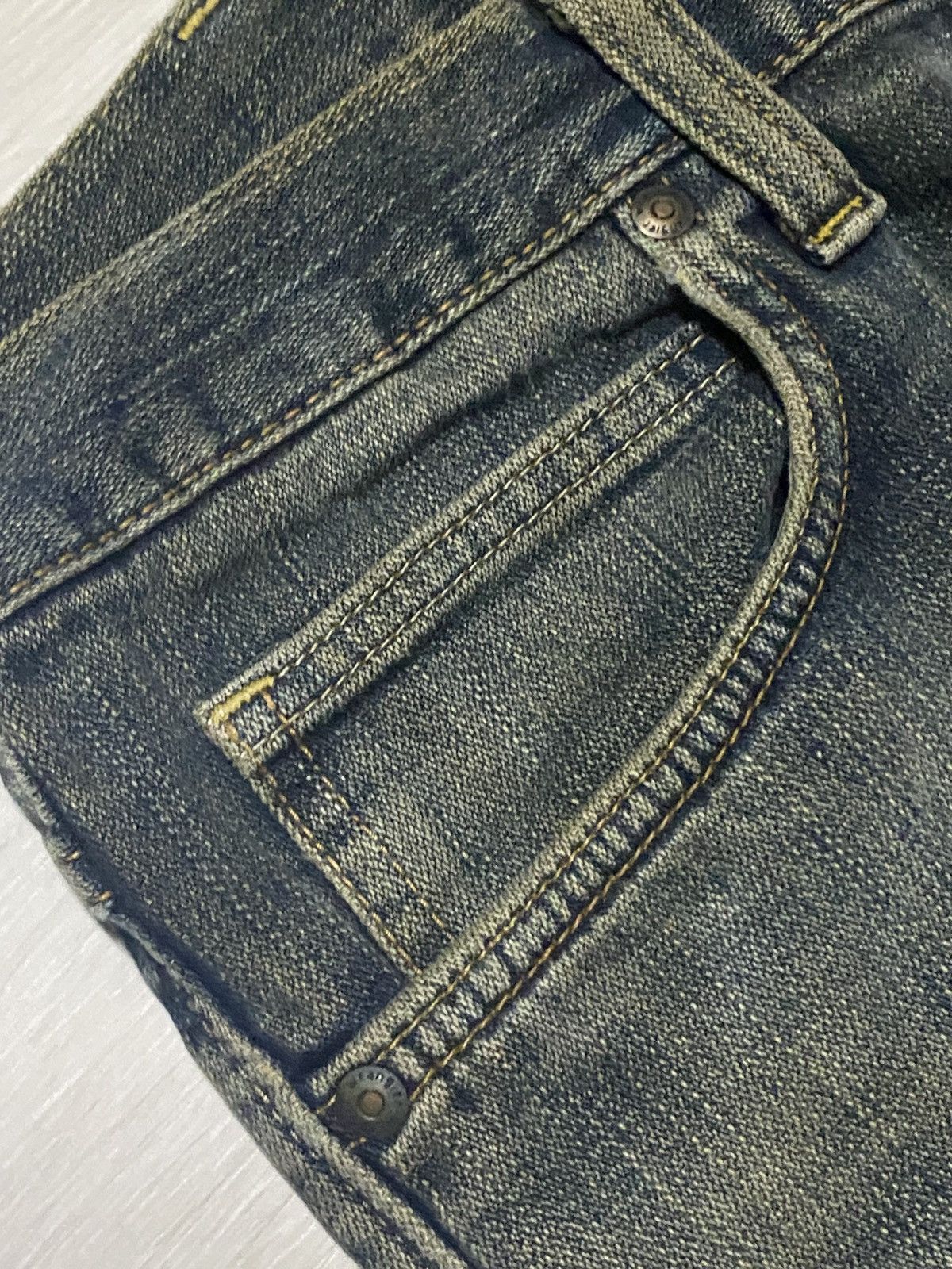 Wrangler Vintage Wrangler Mud Wash Distressed Loose Jeans Size US 32 / EU 48 - 10 Thumbnail