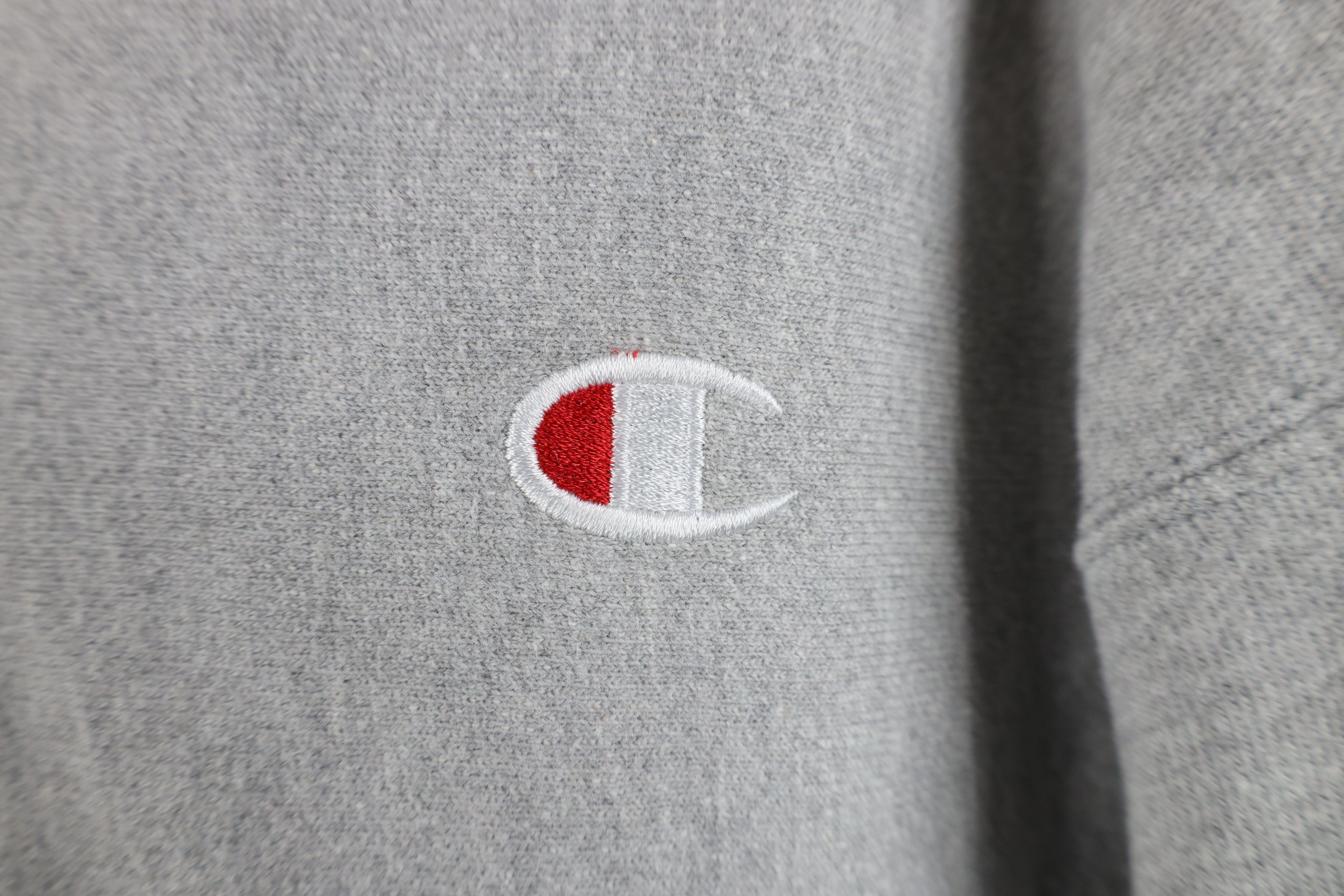 Champion Y2K Champion Reverse Weave Hoodie Sweatshirt Heather Gray Size XS / US 0-2 / IT 36-38 - 4 Thumbnail