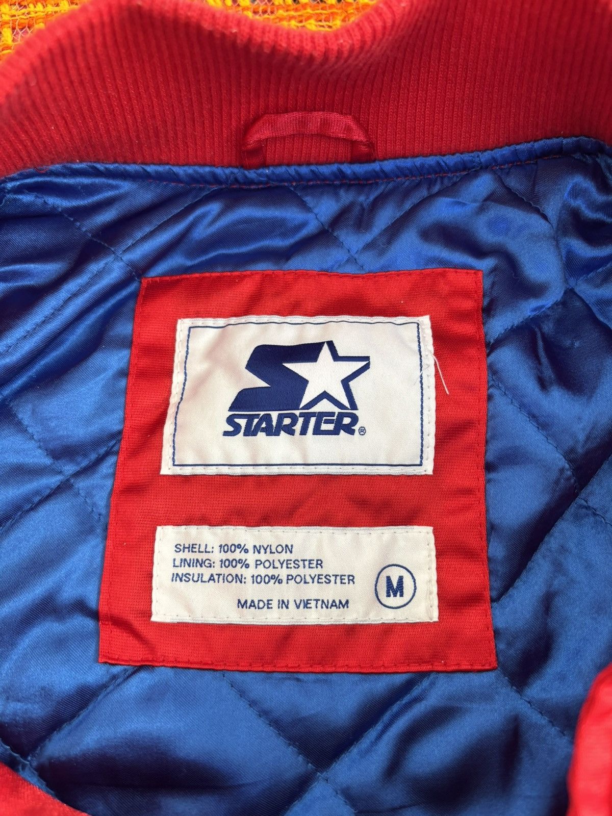 Starter Red Satin Starter Philadelphia 76ers NBA jacket Size US M / EU 48-50 / 2 - 5 Thumbnail