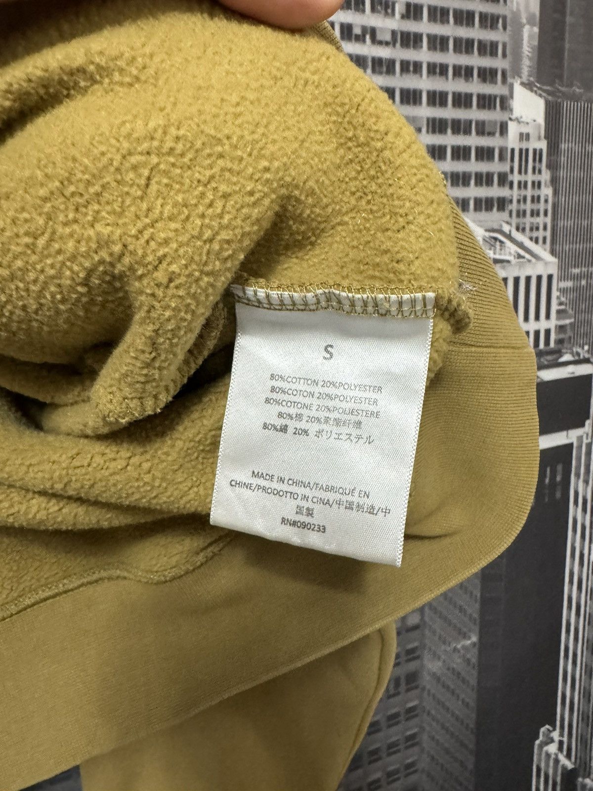 Fear of God 💥Fear of God Essentials Appliqué Pullover Hoodie SZ S Amber Size US S / EU 44-46 / 1 - 10 Thumbnail