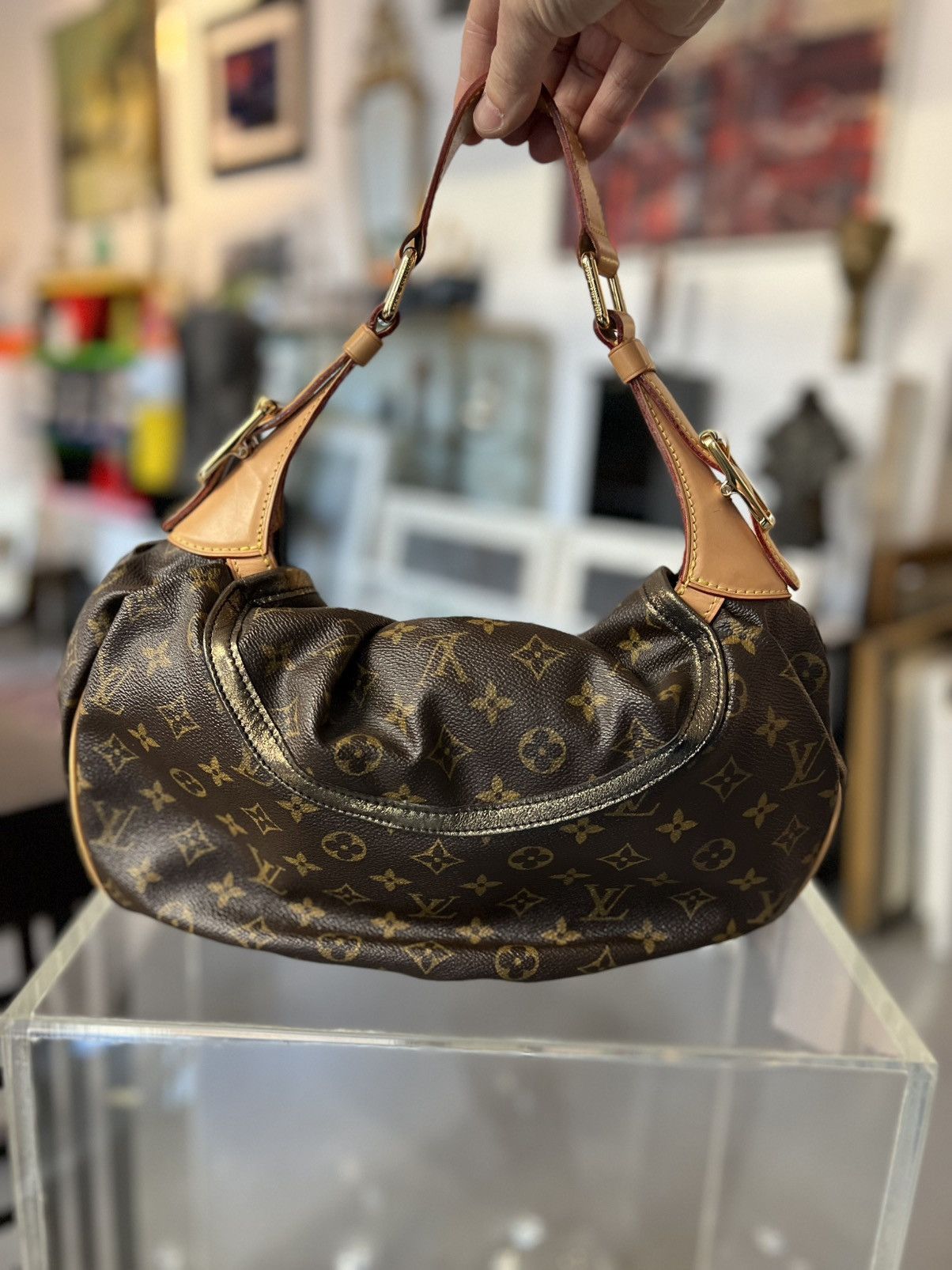 Louis Vuitton Louis Vuitton Monogram Kalahari GM Bag Size ONE SIZE - 3 Thumbnail