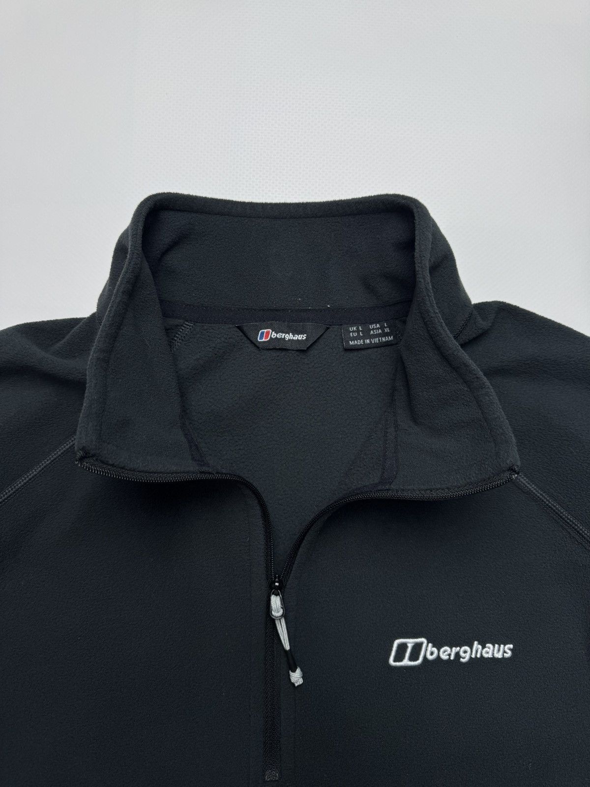 Berghaus Vintage Berghaus 1/4 Zip Fleece Pullover - Navy Blue Size L Size US L / EU 52-54 / 3 - 3 Thumbnail