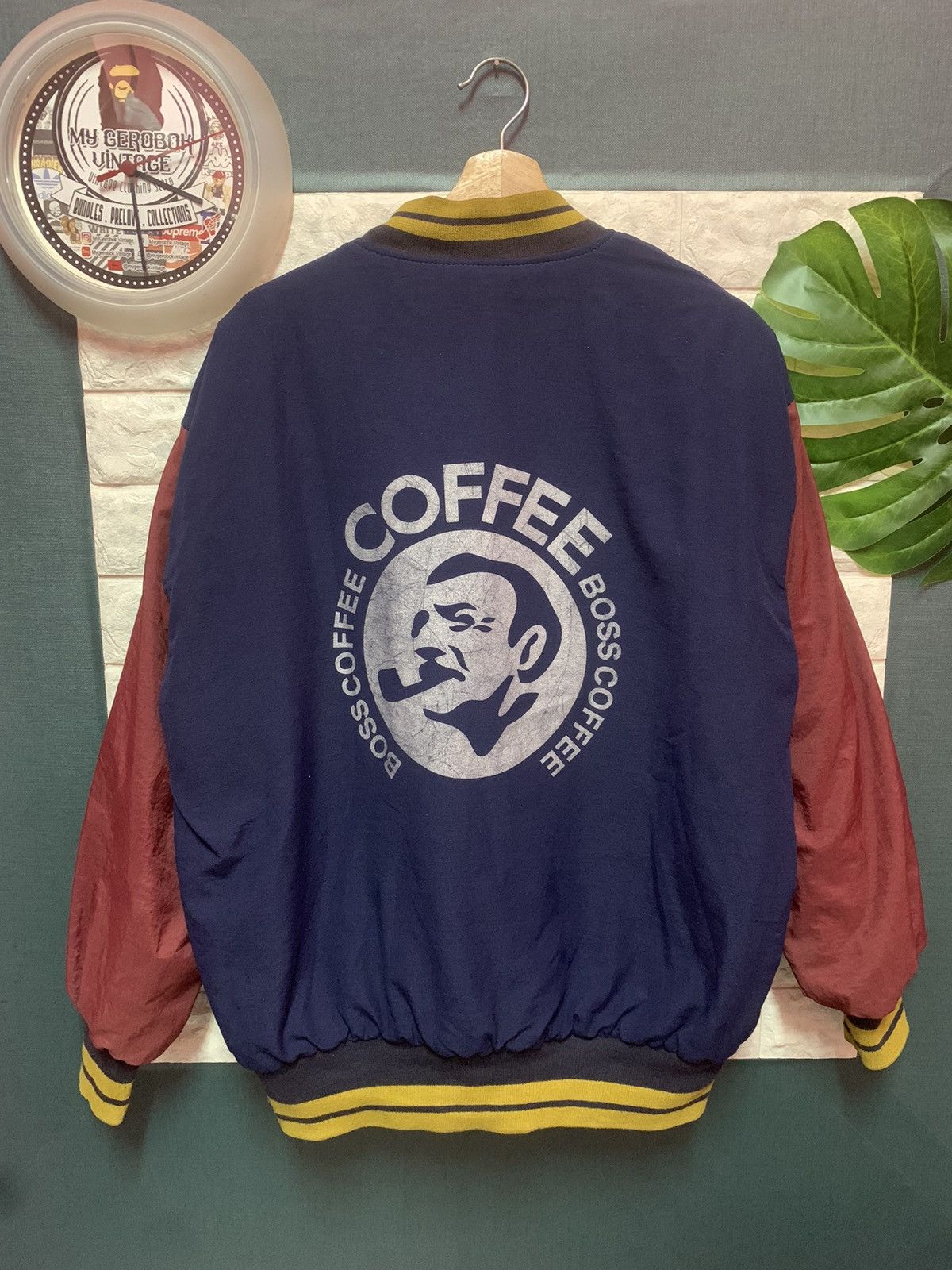 Japanese Brand × Vintage RARE!! Bomber Jacket SUNTORY CODDEE BOSS Size US L / EU 52-54 / 3 - 1 Thumbnail