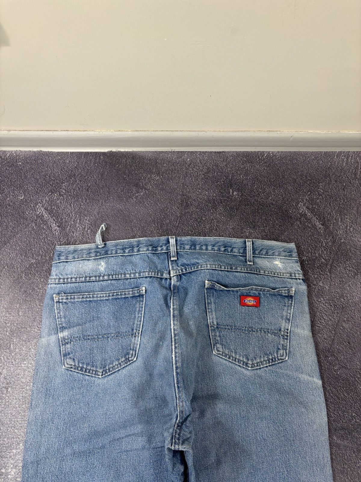 Dickies Vintage Dickies Y2K Faded Light Blue Denim Hype Baggy Jeans Size US 44 / EU 60 - 5 Thumbnail