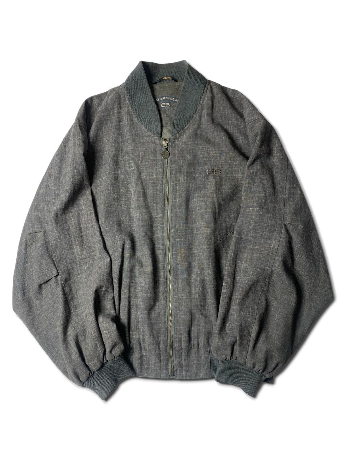 Balenciaga VINTAGE BALENCIAGA BOMBER JACKE Size US L / EU 52-54 / 3 - 1 Thumbnail