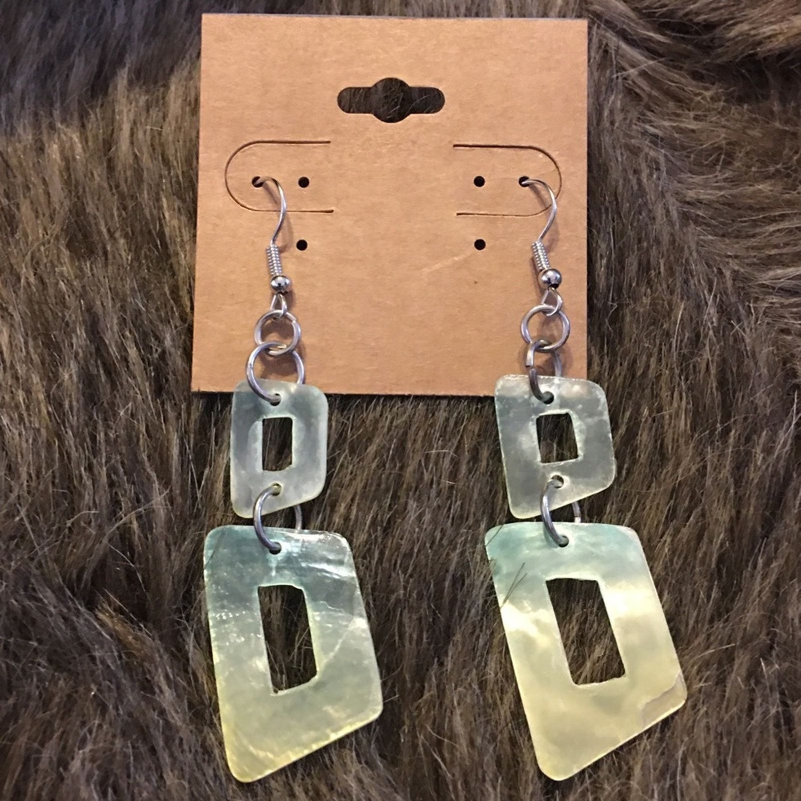 Jewelry Geometric disc lightweight dangle earrings Size ONE SIZE - 2 Thumbnail
