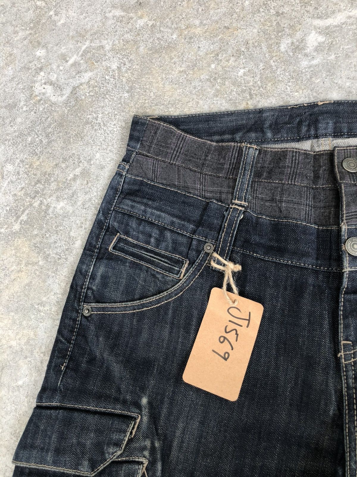 PPFM Japanese PPFM Double Knee Biker Distressed Denim Size US 32 / EU 48 - 13 Thumbnail