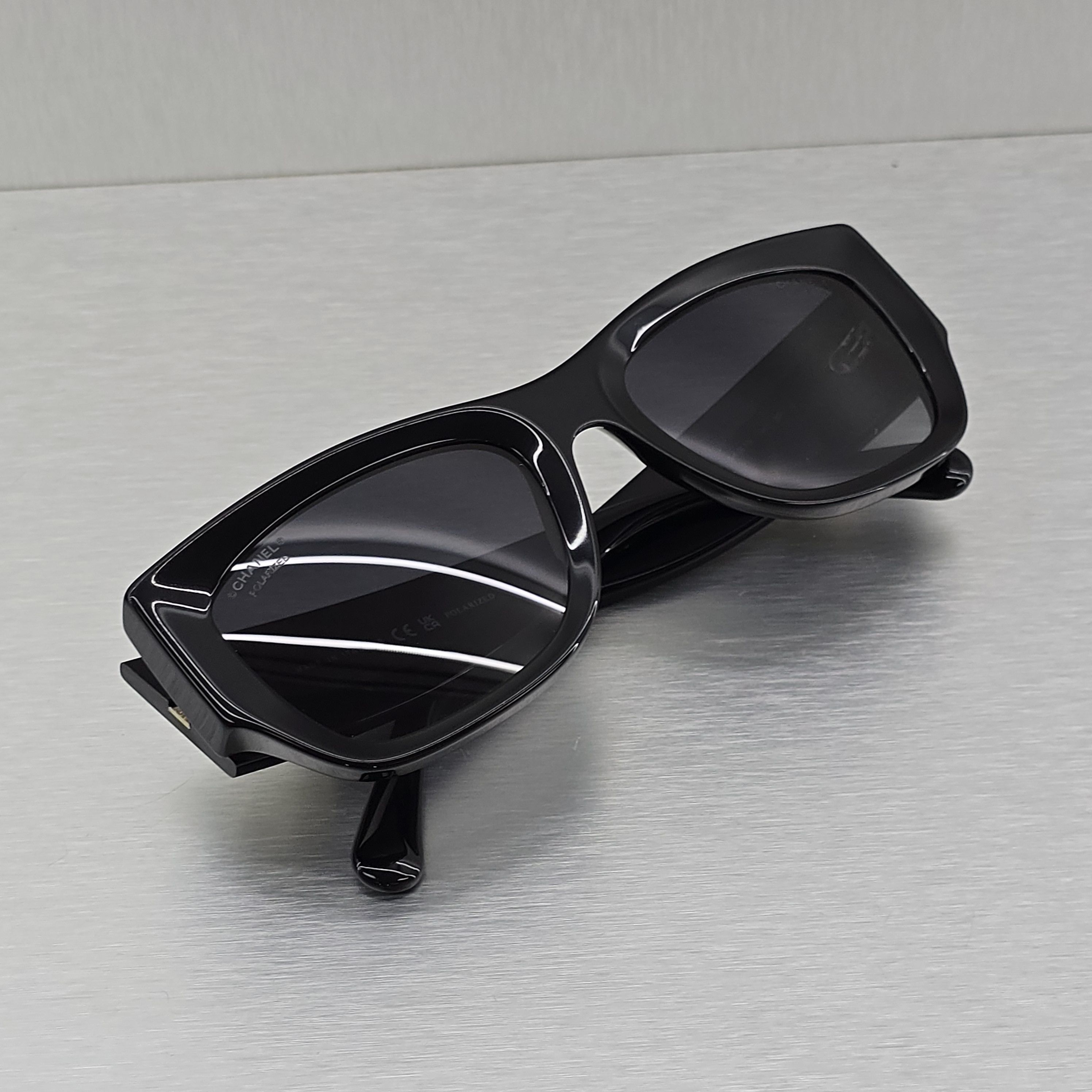 Chanel CHANEL 0CH5507 C622S8 Sunglasses BLACK Size ONE SIZE - 3 Thumbnail