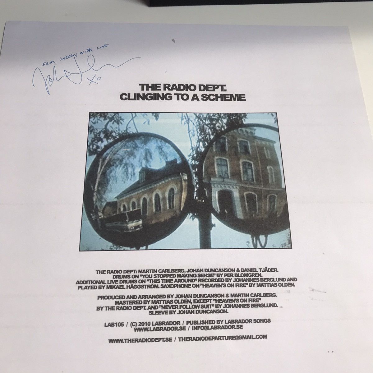 Vintage The Radio Dept White Vinyl first press Limited only 1000 pcs Size ONE SIZE - 7 Thumbnail