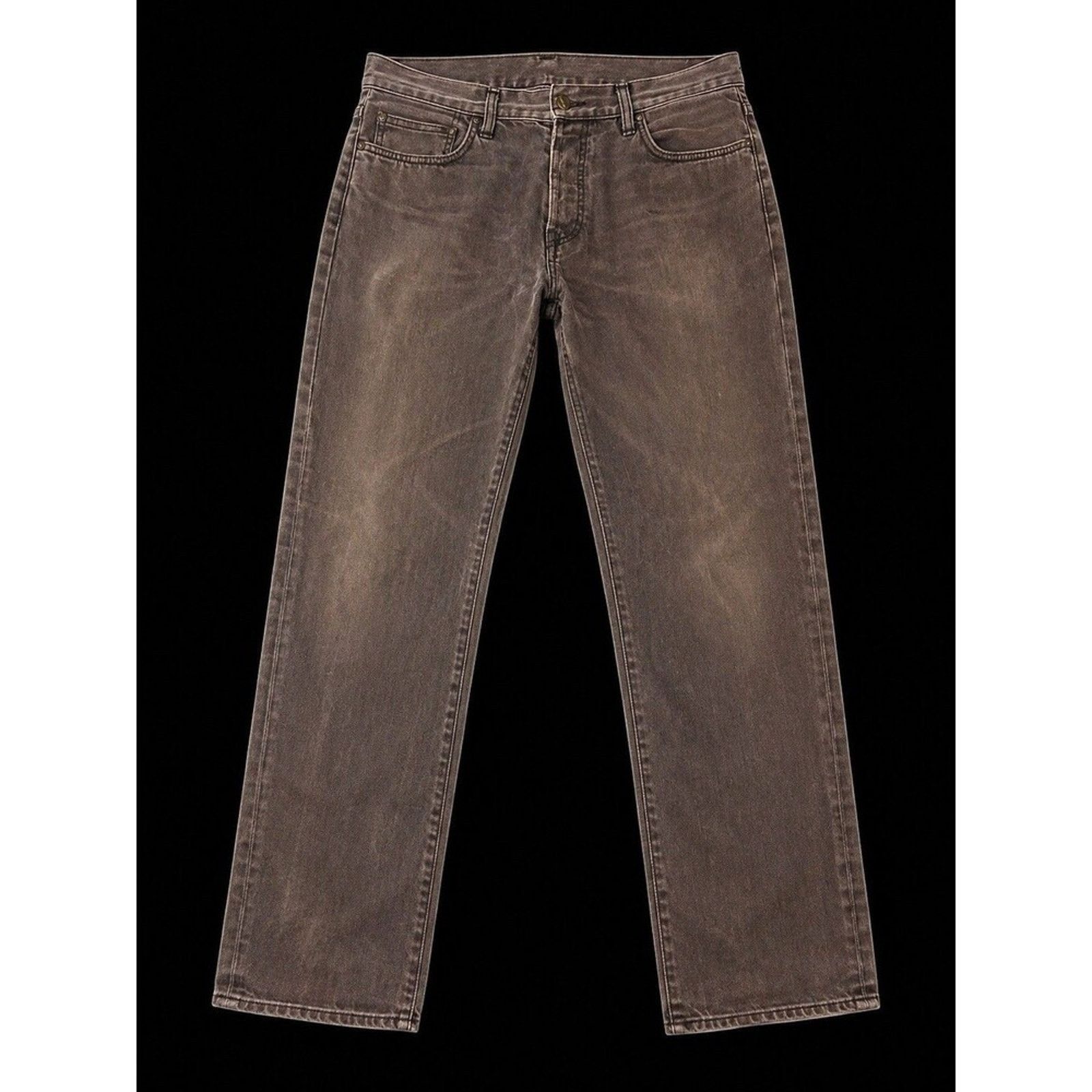 Carhartt Carhartt Brown Twill Work Pants 34x34 Leather Patch Klondike Size US 34 / EU 50 - 1 Thumbnail