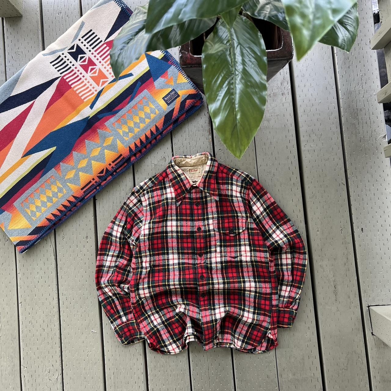 McGregor × Vintage 60s McGregor wool plaid button up Size US M / EU 48-50 / 2 - 3 Thumbnail