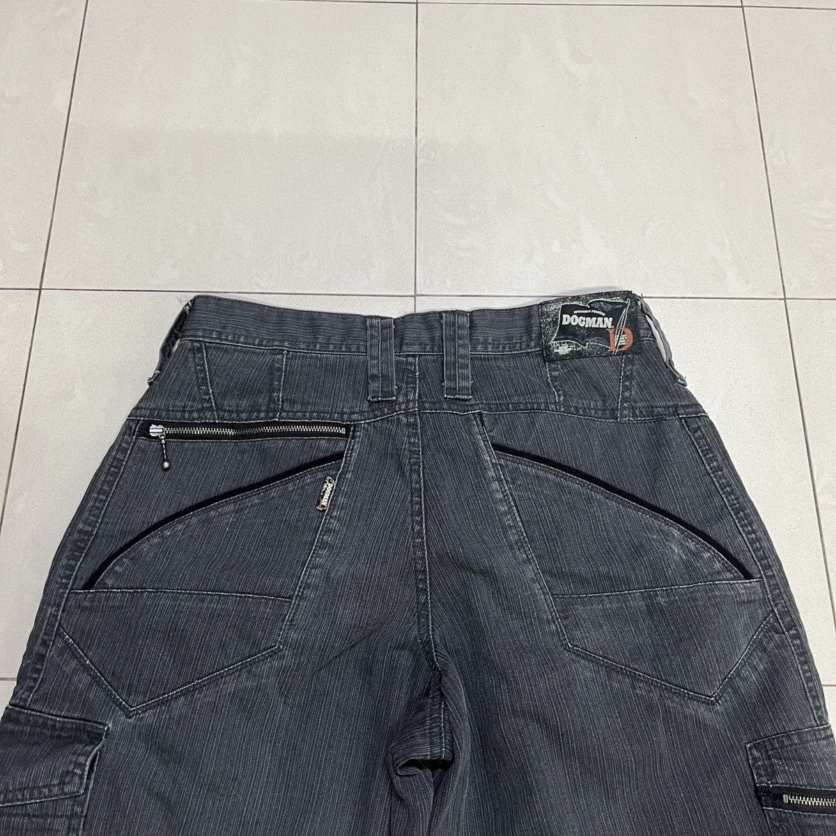 If Six Was Nine Vintage Dogman Punk Cargo Pants Size US 29 - 16 Thumbnail