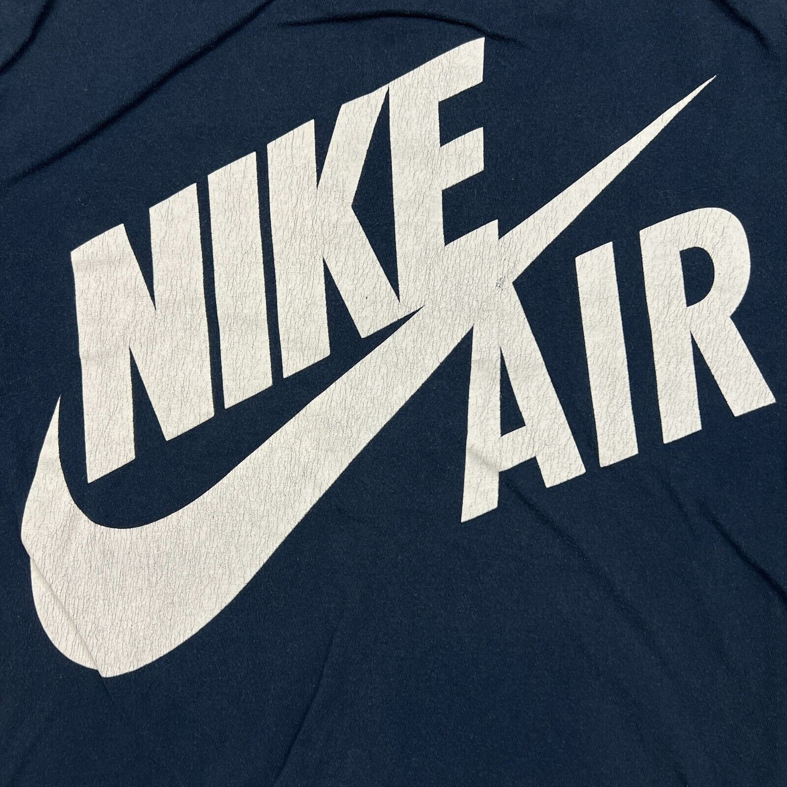 Nike × Vintage Nike Air T Shirt Medium Sportswear Big Swoosh Regular Tee Size US M / EU 48-50 / 2 - 2 Thumbnail