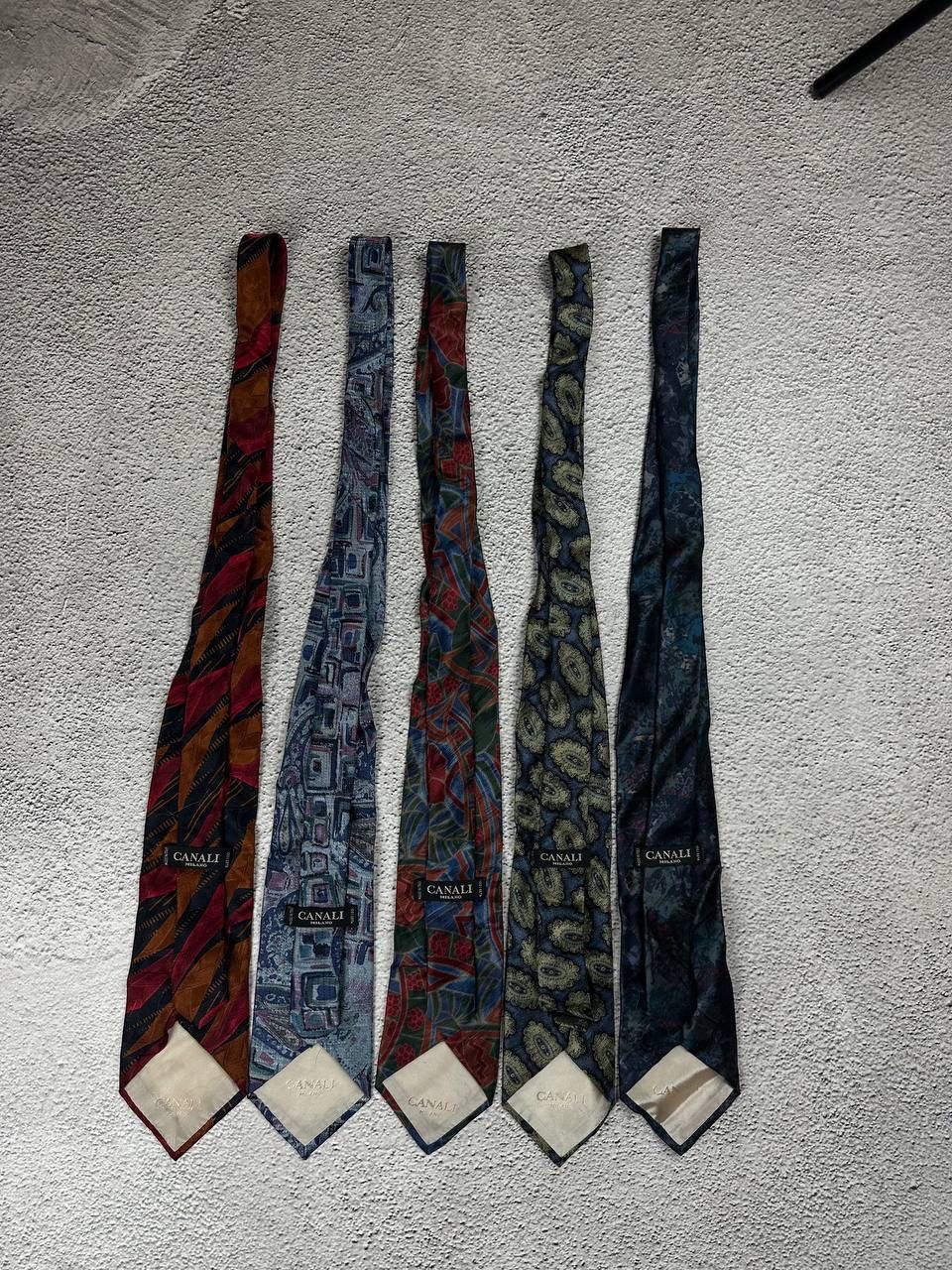 Canali Vintage Canali Tie Silk x5 Old Money Style Size ONE SIZE - 1 Thumbnail