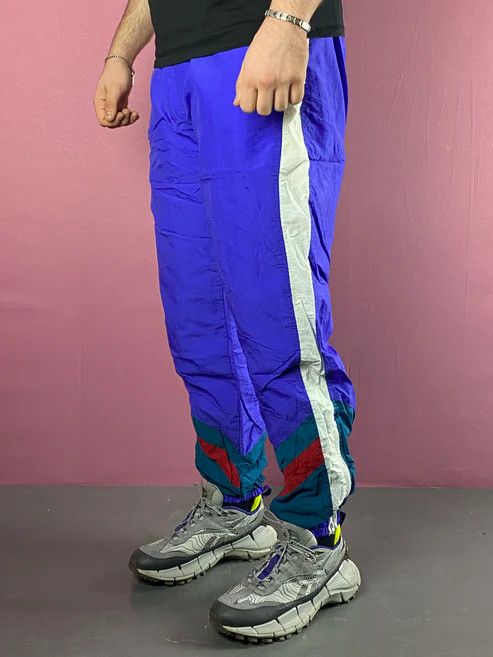 Vintage 90s Vintage Men's Size Tape Track Pants - XL Size US 38 / EU 54 - 1 Thumbnail