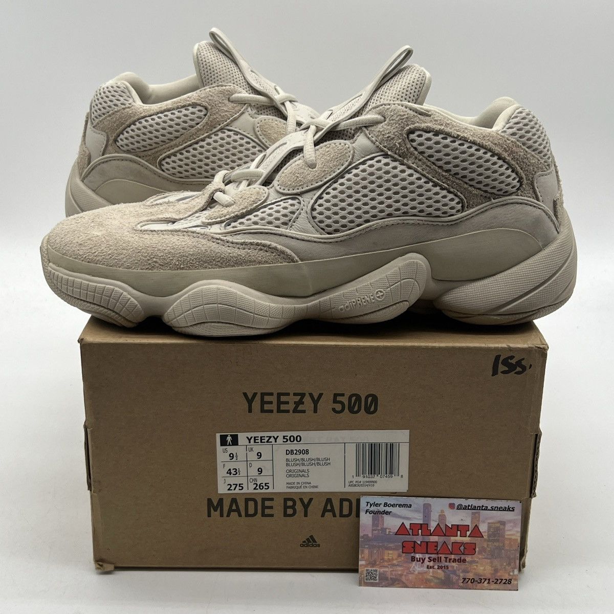 Adidas Yeezy 500 blush Size US 9.5 / EU 42-43 - 1 Thumbnail