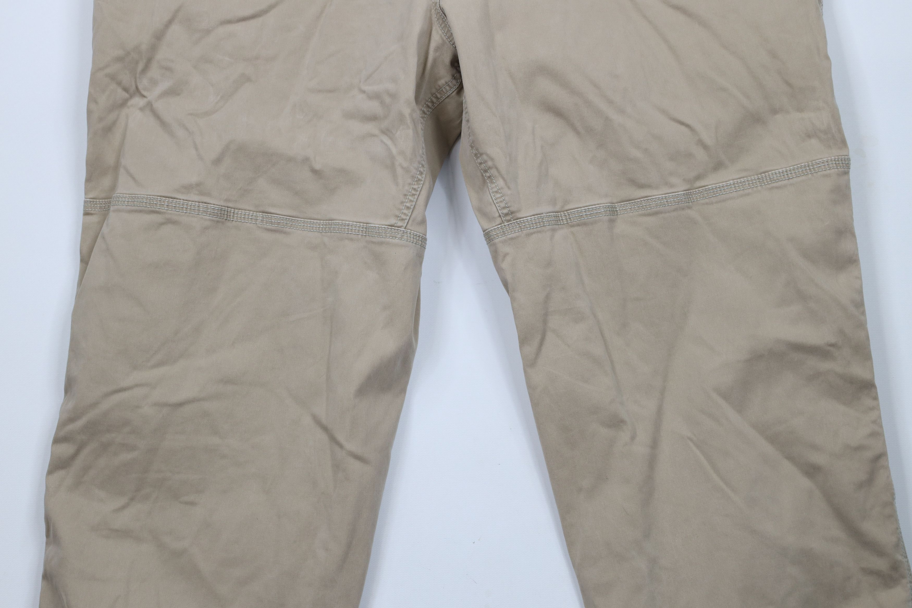 Cabelas × Vintage Vintage Cabelas Double Knee Fleece Lined Wide Leg Pants Size US 42 / EU 58 - 13 Thumbnail