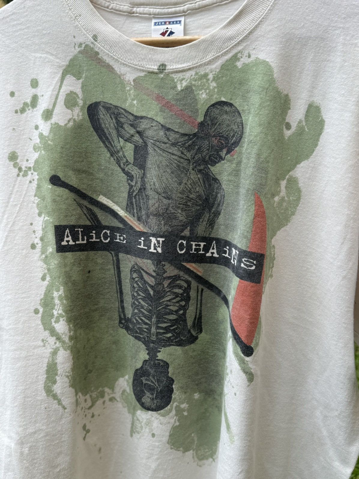 Band Tees × Vintage Vintage Y2K Alice in chains anatomy skeletons band tees Size US XL / EU 56 / 4 - 2 Thumbnail