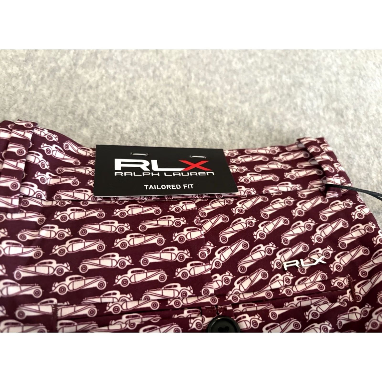 Ralph Lauren RLX Golf Shorts Tailored Fit Cars Mens Size 34 NWT Red Polo Ralph Lauren Size US S / EU 44-46 / 1 - 6 Thumbnail