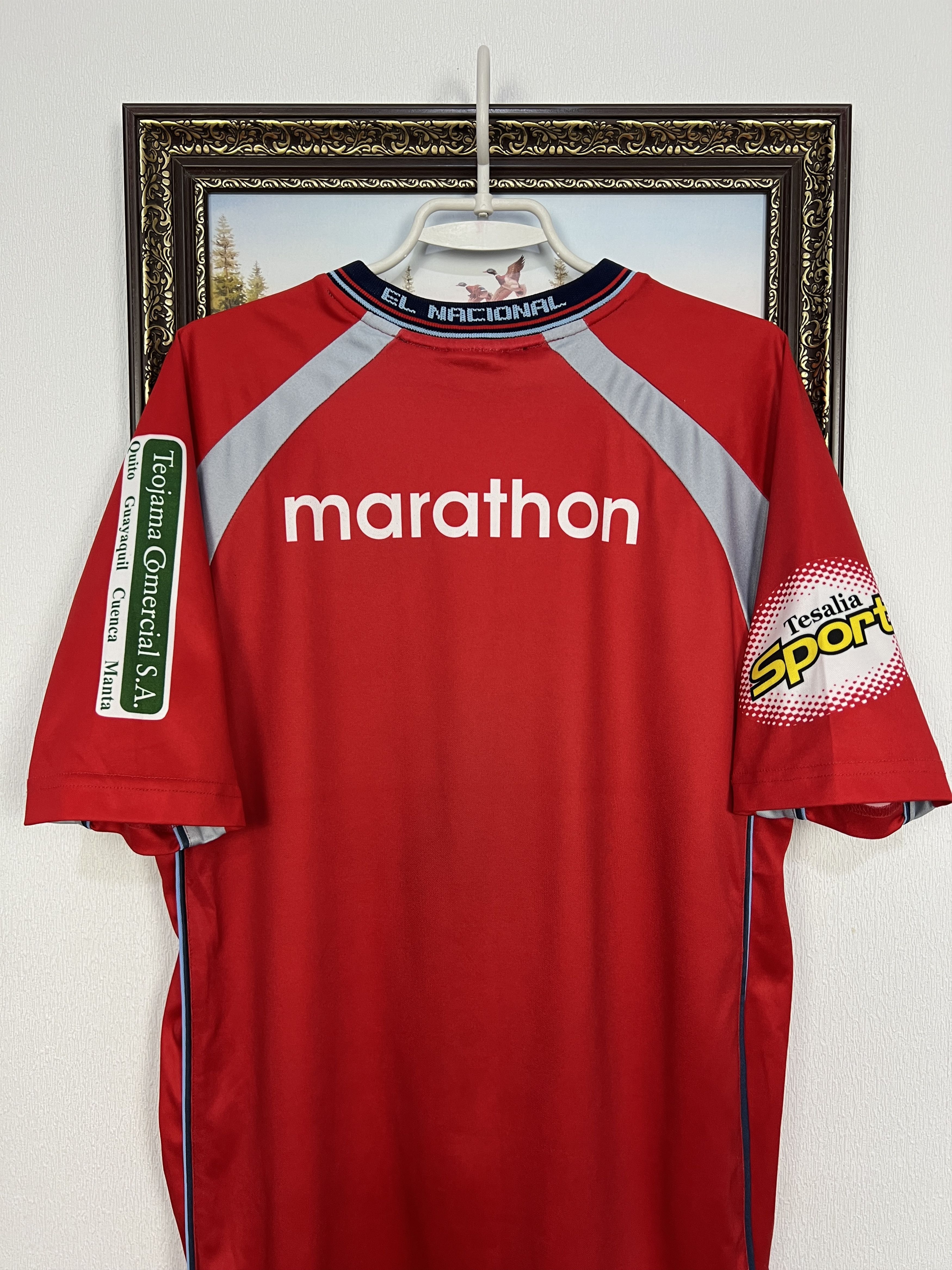 Vintage El Nacional de Quito Home football shirt 2003 Marathon Mens Size US M / EU 48-50 / 2 - 11 Thumbnail