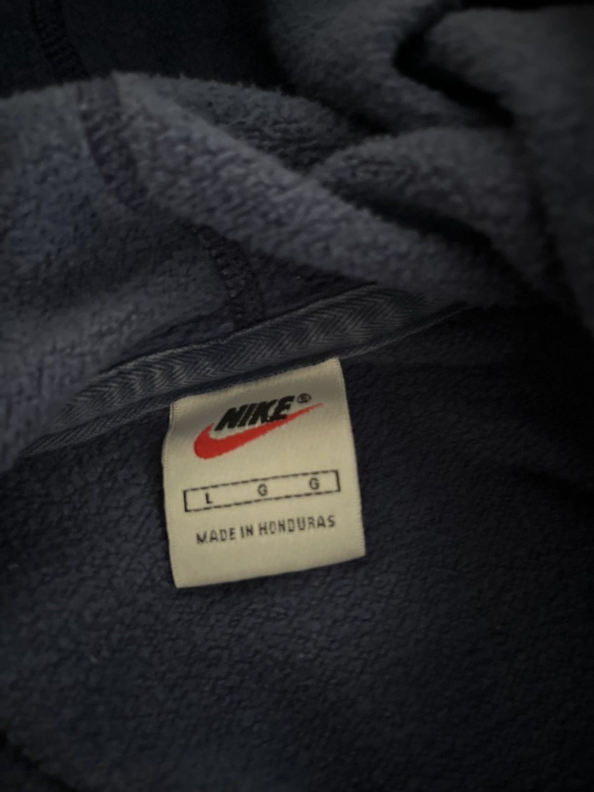 Nike × Vintage Extremely Rare Vintage 90s Nike Hoodie Size US L / EU 52-54 / 3 - 9 Thumbnail