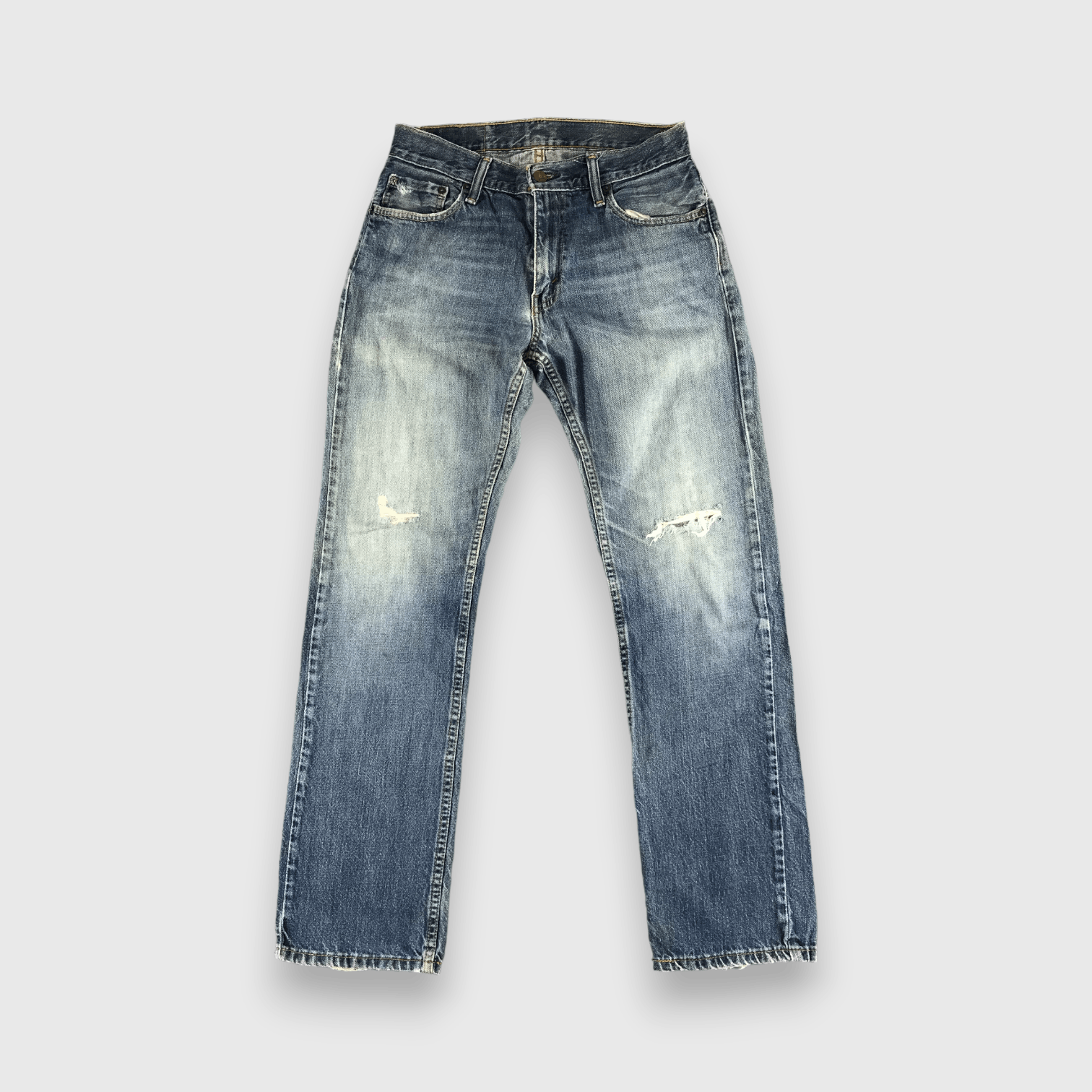Levi's Distress Vintage Levis 514 Jeans Faded Blue Denim -J532 Size US 30 / EU 46 - 1 Thumbnail
