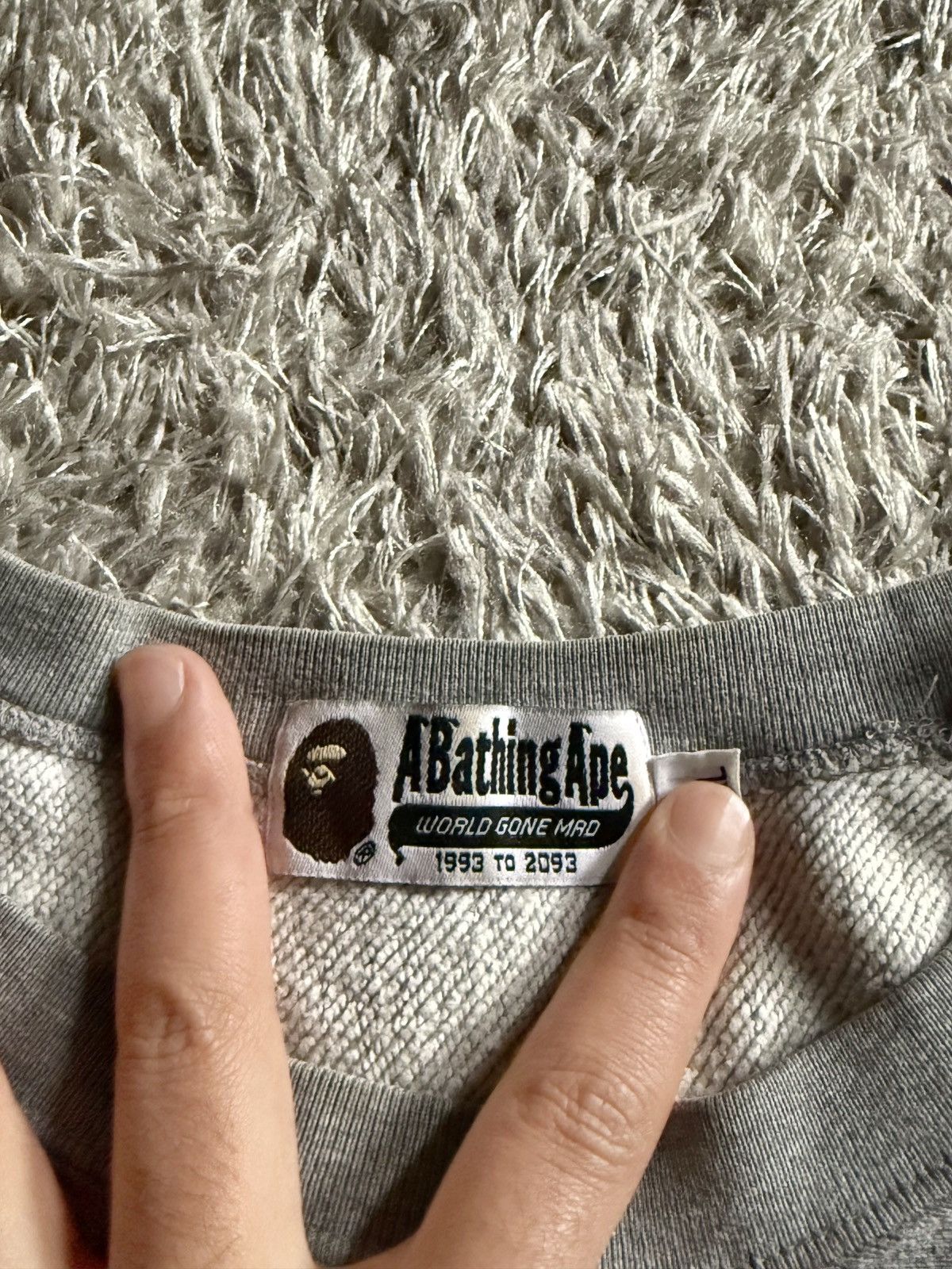 Bape RARE BAPE STA CREWNECK SWEATSHIRT Size US XL / EU 56 / 4 - 5 Thumbnail