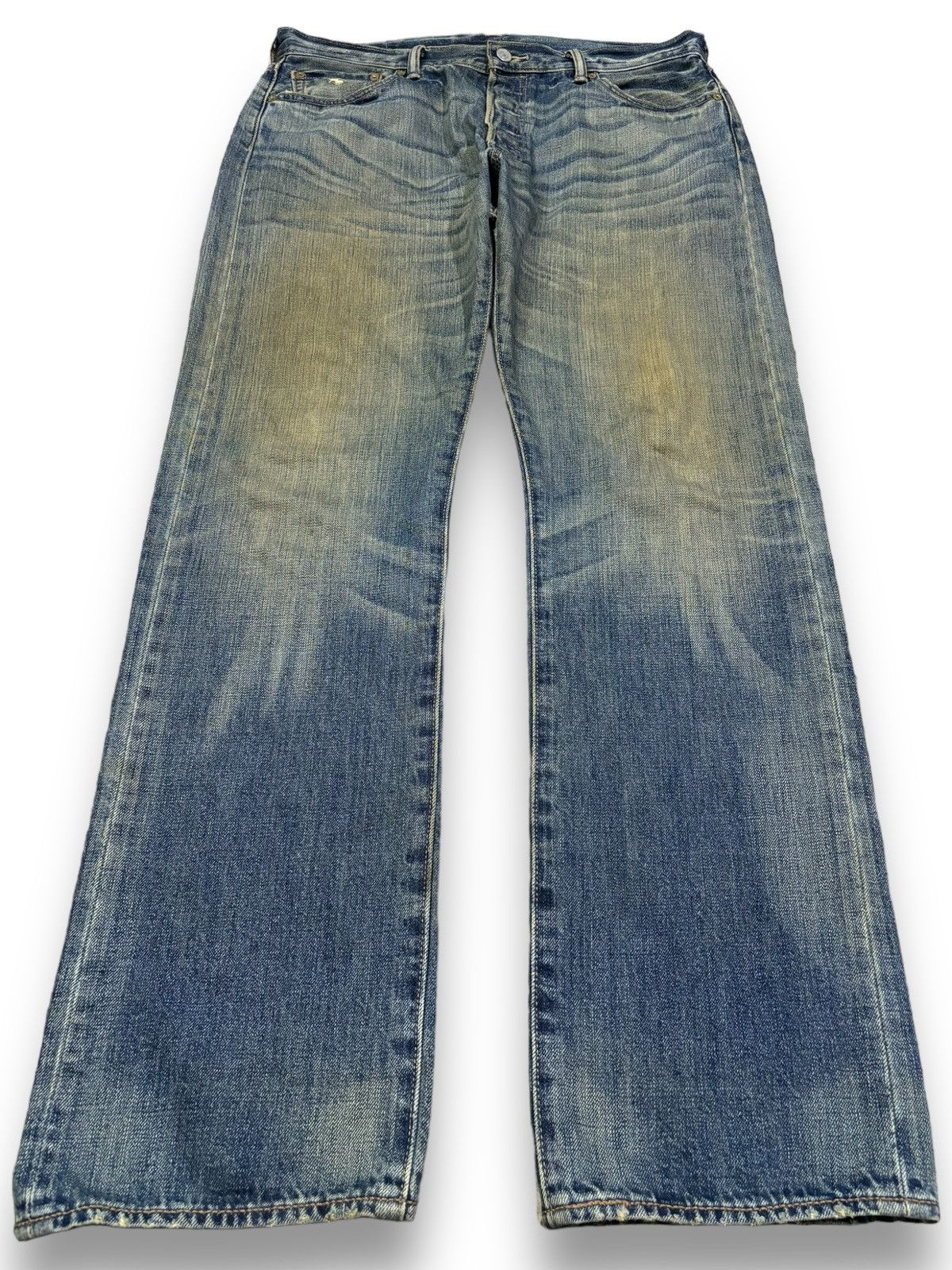 Vintage Y2K Levis 501 Mud Washed Loose Fit Jeans