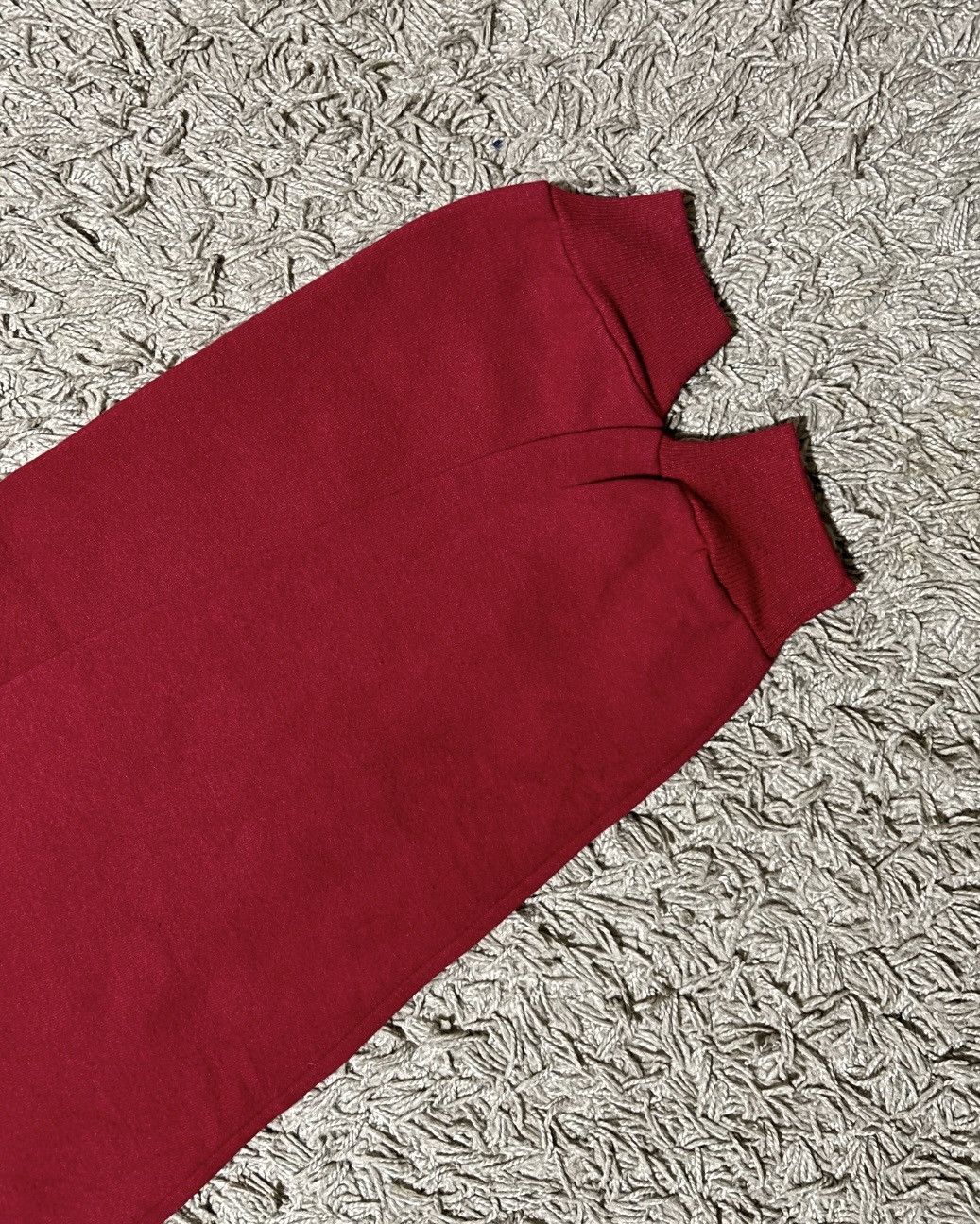 Russell Athletic 1990’s Russell Athletic “Spellout” Red Hoodie Size US XL / EU 56 / 4 - 5 Thumbnail