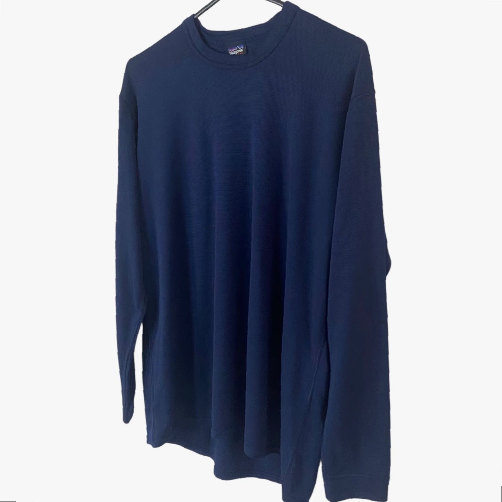 Patagonia VINTAGE Patagonia Capilene Pullover Shirt Crewneck Mens Large Blue Long Sleeve Size US L / EU 52-54 / 3 - 2 Thumbnail