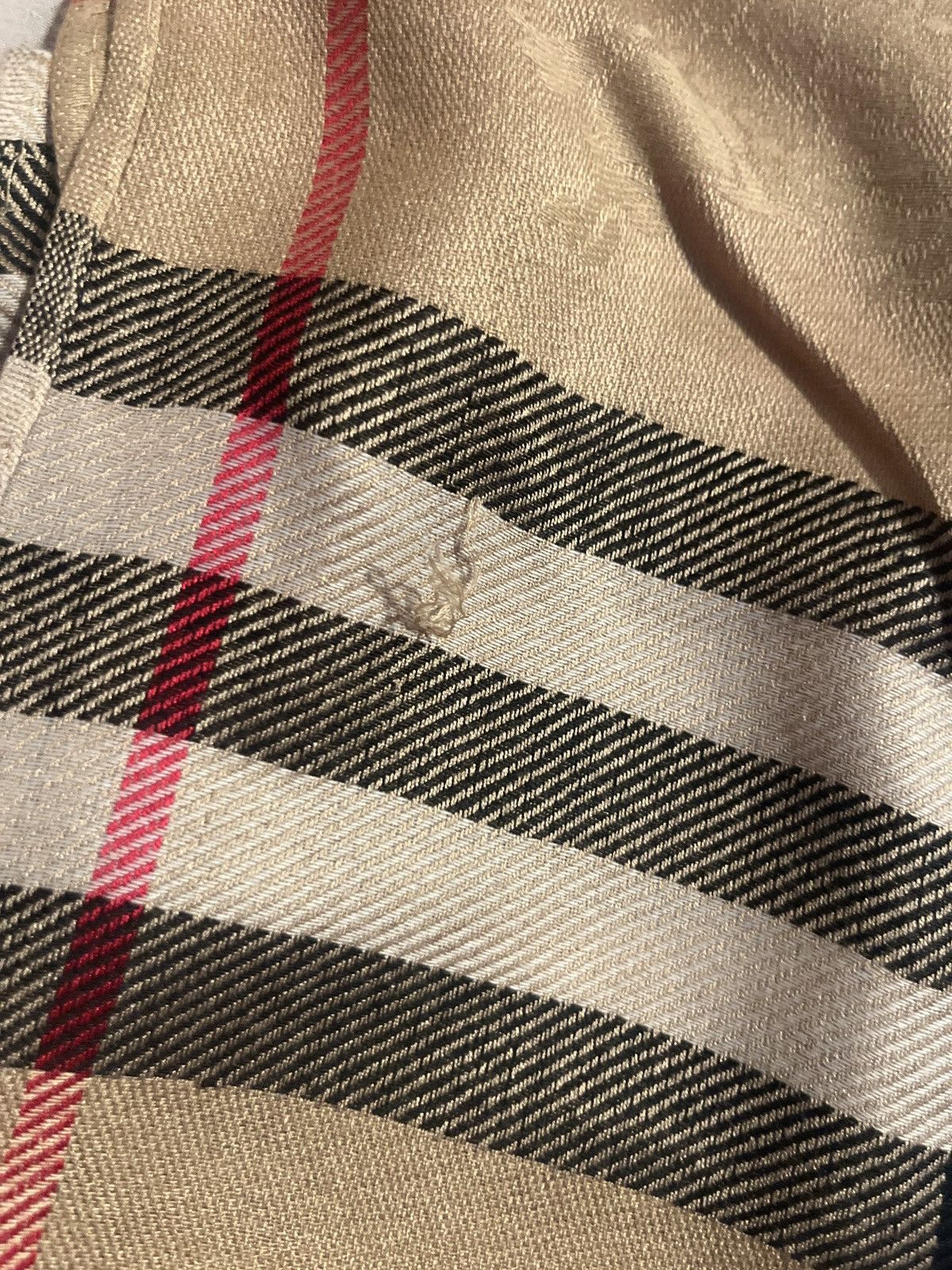Burberry Burberry Cashmere Scarf Size ONE SIZE - 4 Thumbnail
