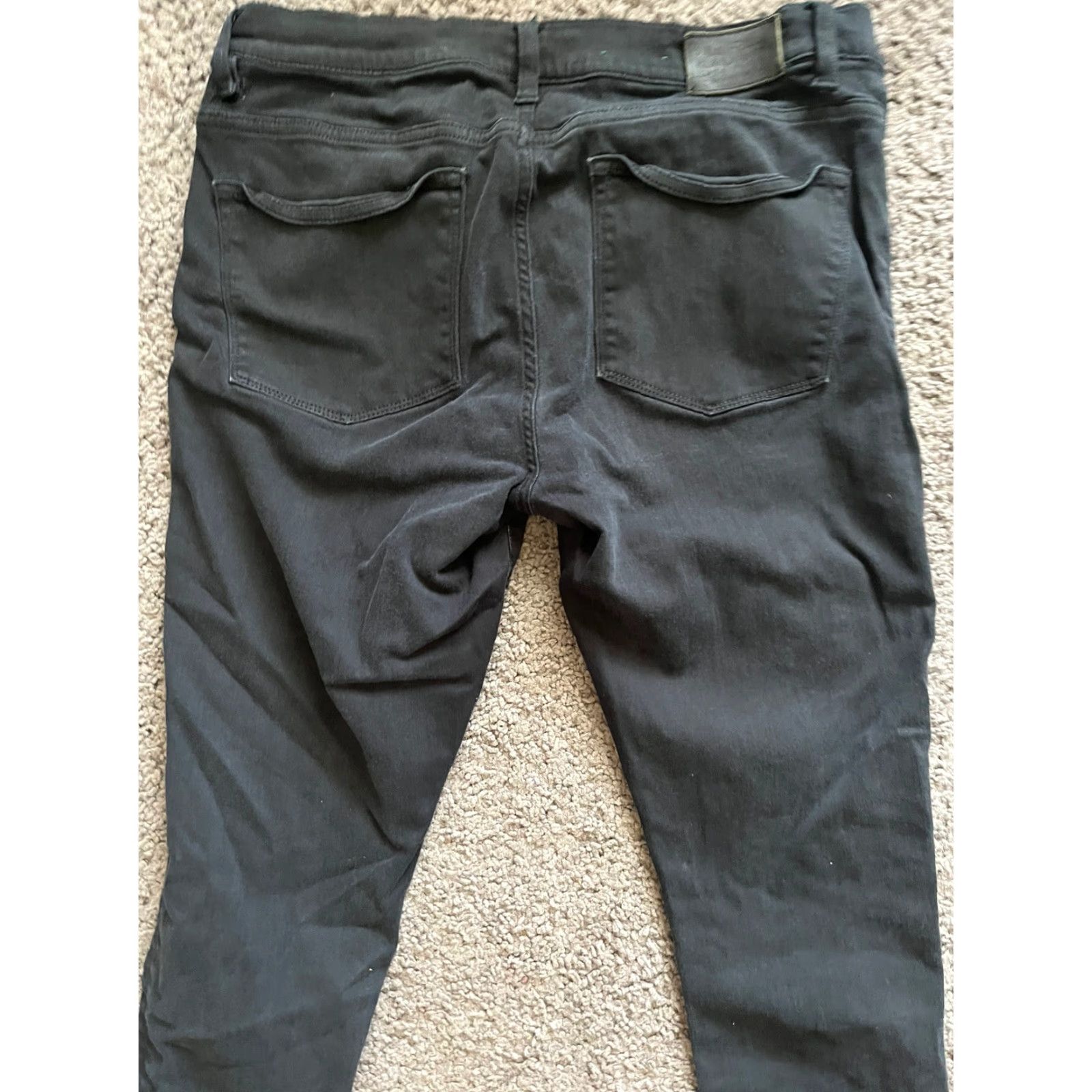 Vintage Lauren Jeans Co. Black Stretch Modern Skinny Jeans Size 12 Women Size 34" / US 12 / IT 48 - 4 Thumbnail