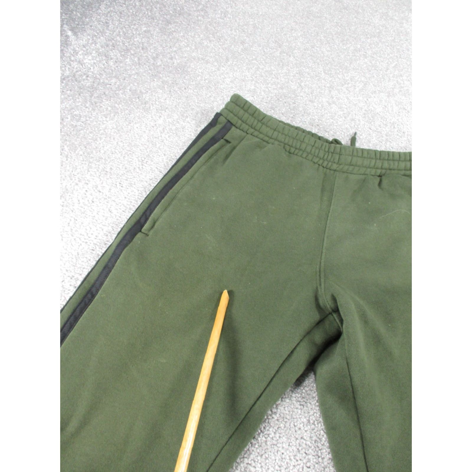 Adidas Adidas Zx Sweat Joggers Mens Small Green Fleece Lined Sports Jogger Gym & Training Pants S Green Mens Size US S / EU 44-46 / 1 - 3 Thumbnail