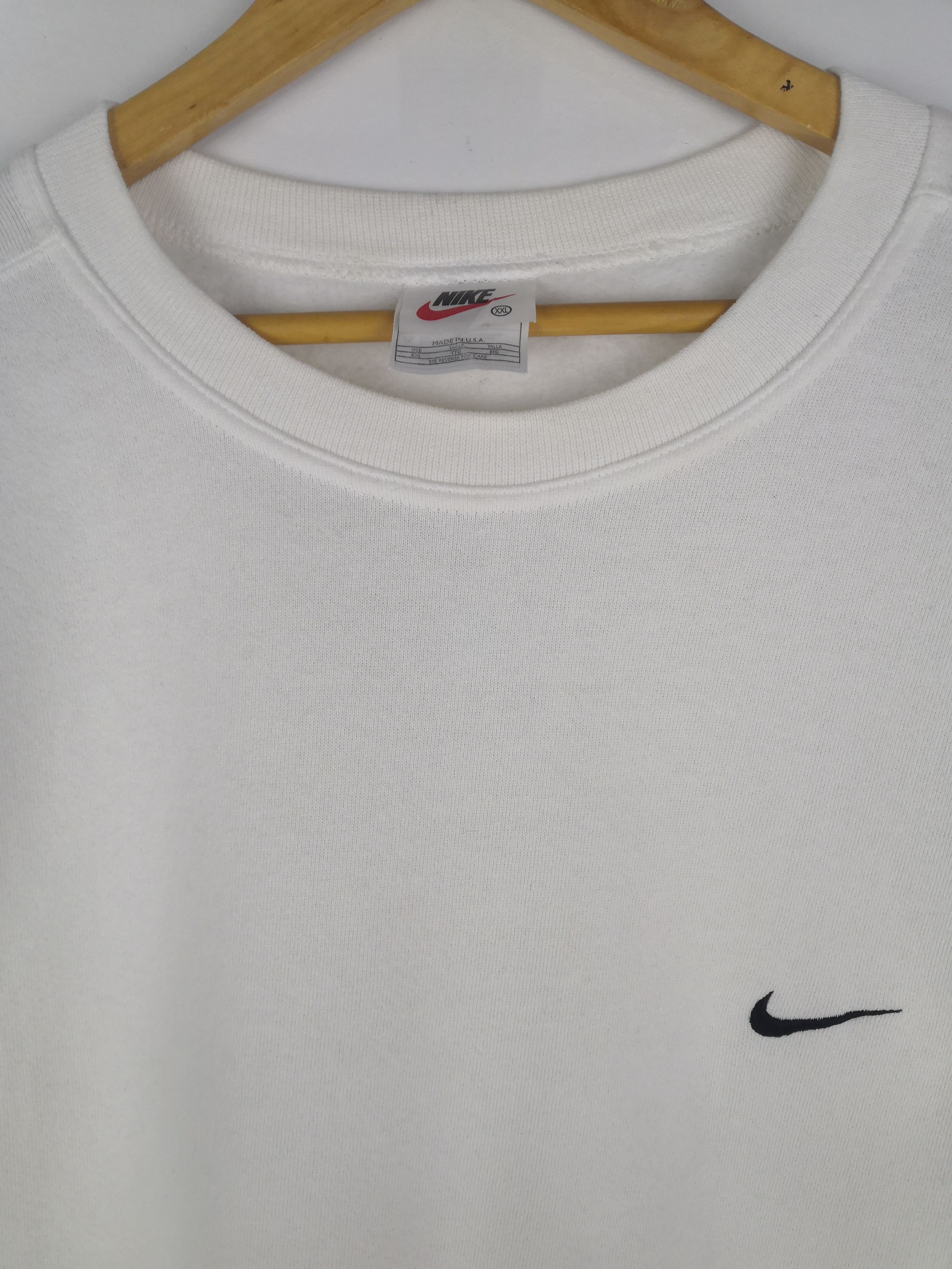 Nike Vintage 90s Nike Sweatshirt Embroidery Nike Sweater XXL Size US XXL / EU 58 / 5 - 3 Thumbnail