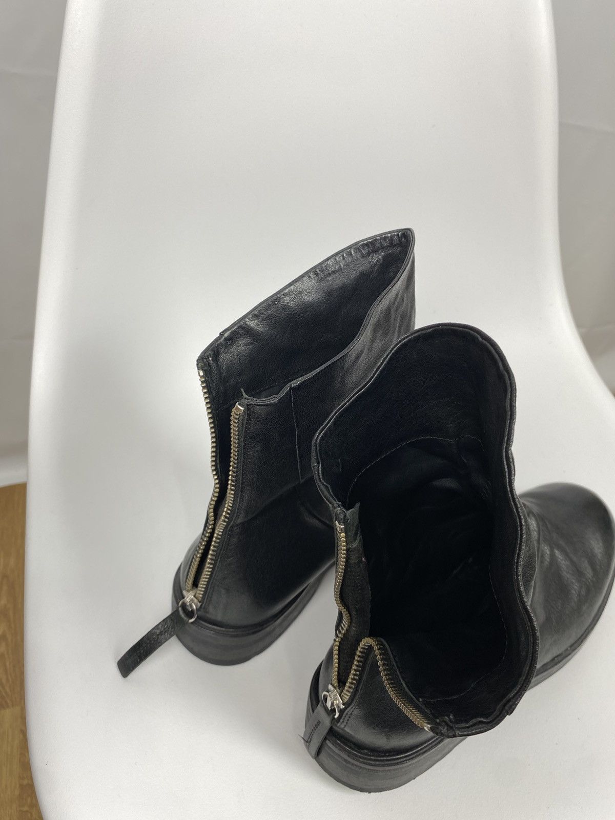 Halmanera Halmanera Handmade Boots Genuine Leather Ankle Zip size 37 Size US 7 / IT 37 - 11 Thumbnail